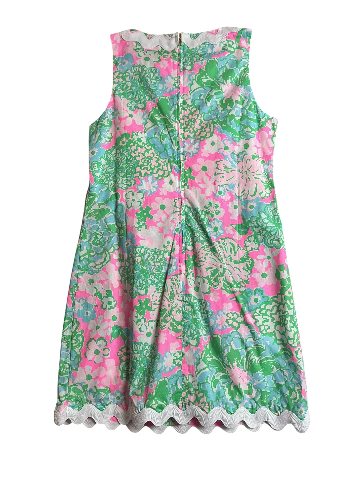 Lilly Pulitzer Romey Shift Romper - Multi Plumes In Bloom - Size 6
