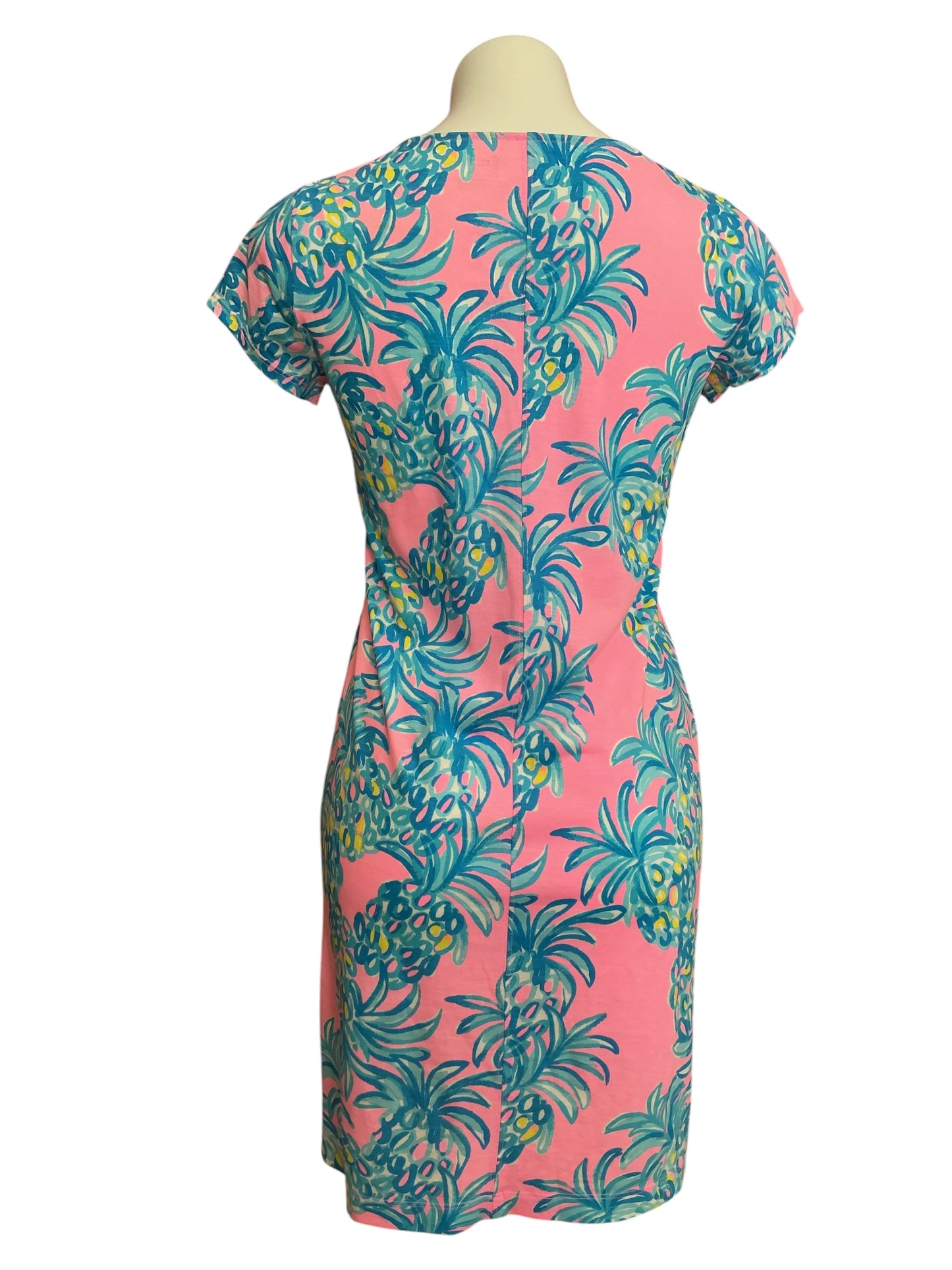 Lilly Pulitzer Brewster T Shirt Dress Pelican Pink Beat The Heat - Size S