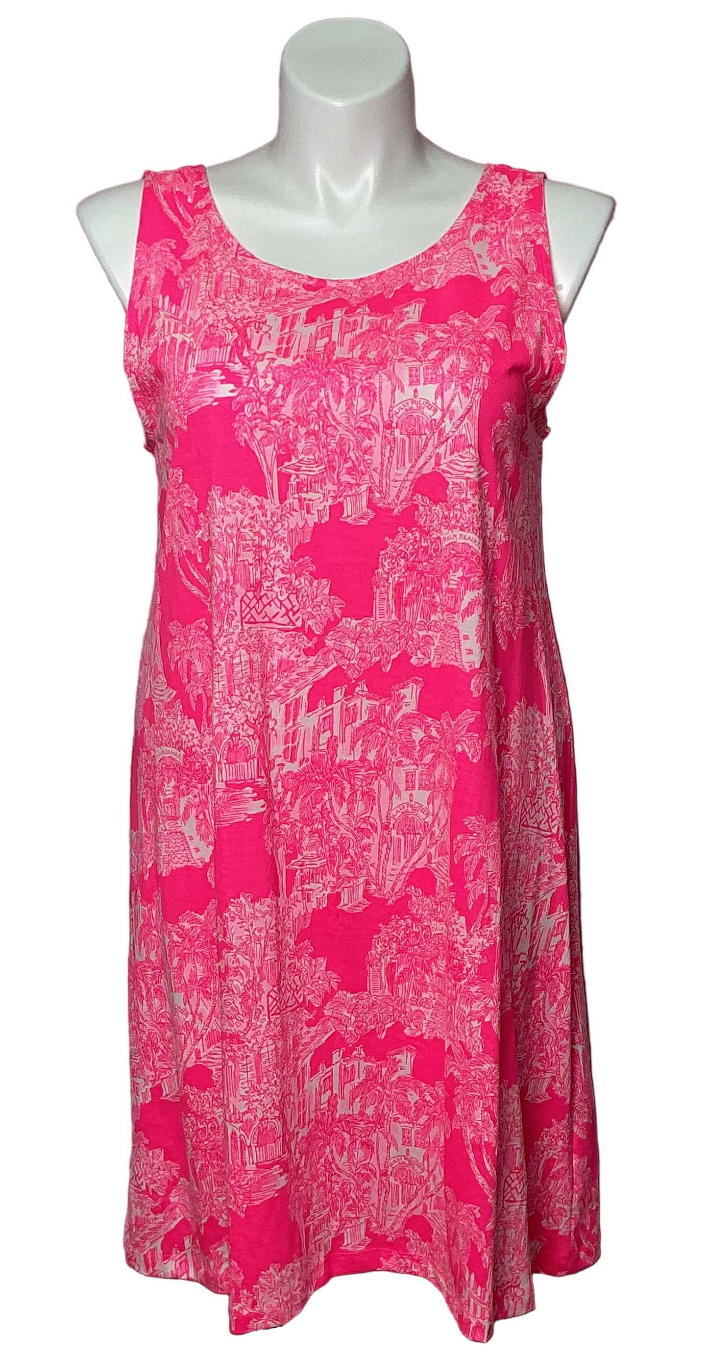 Lilly Pulitzer NWT - Kristen Dress - Roxie Pink PB Anniversary Toile - Size XL