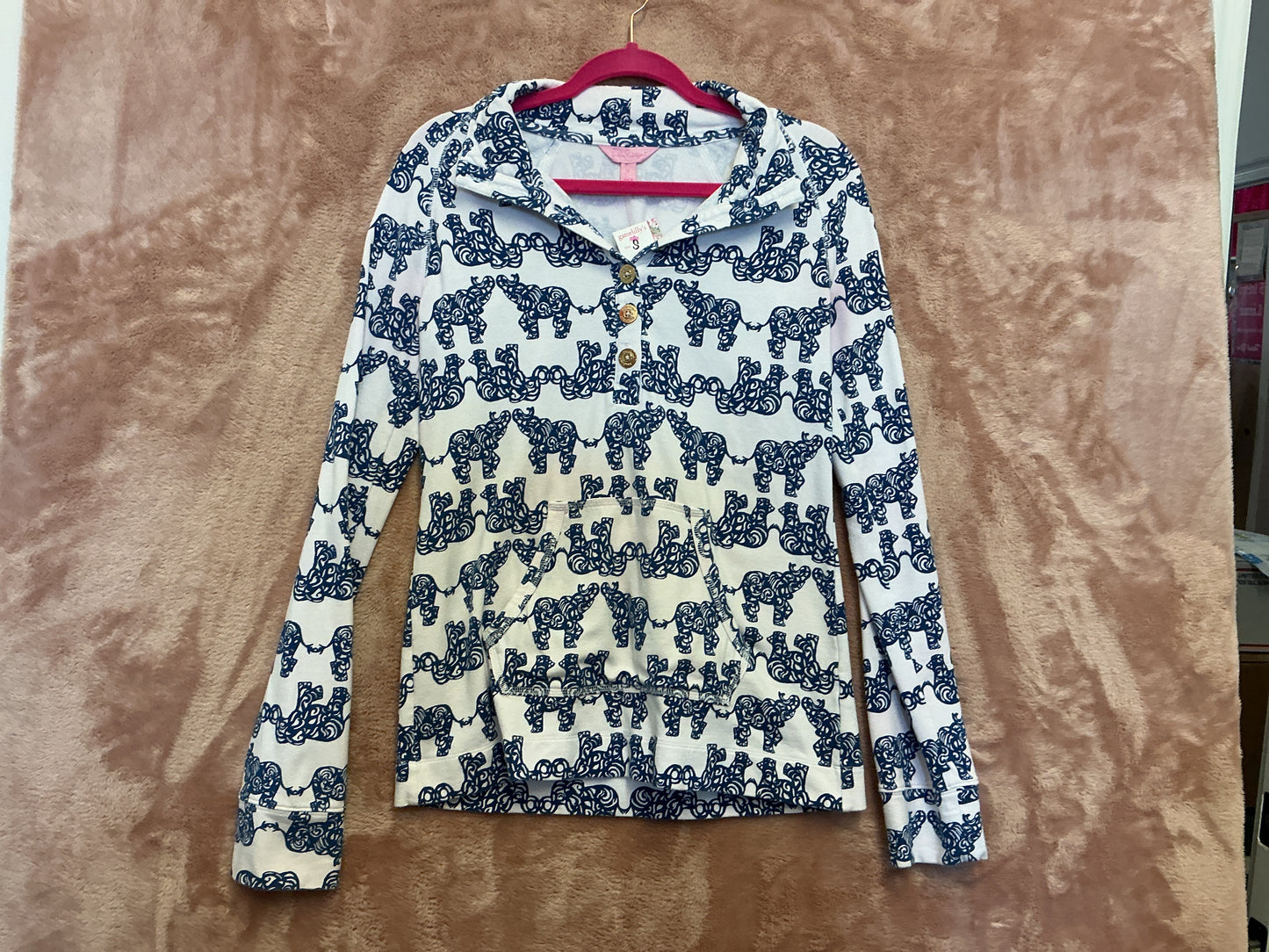 Lilly Pulitzer Long Sleeve Pullover - Size S