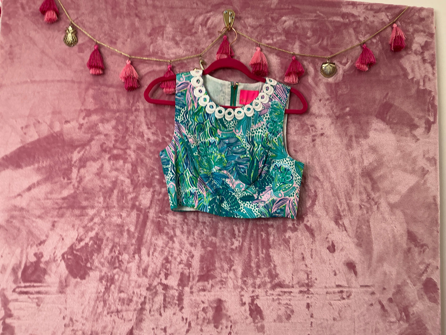 Lilly Pulitzer NWT Leif Set Botanical Holiday - Size 4