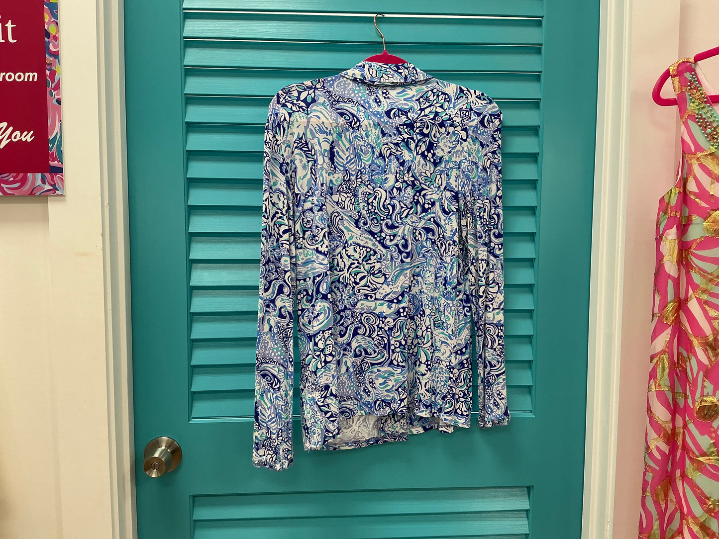 Lilly Pulitzer Long Sleeve Top - Size S