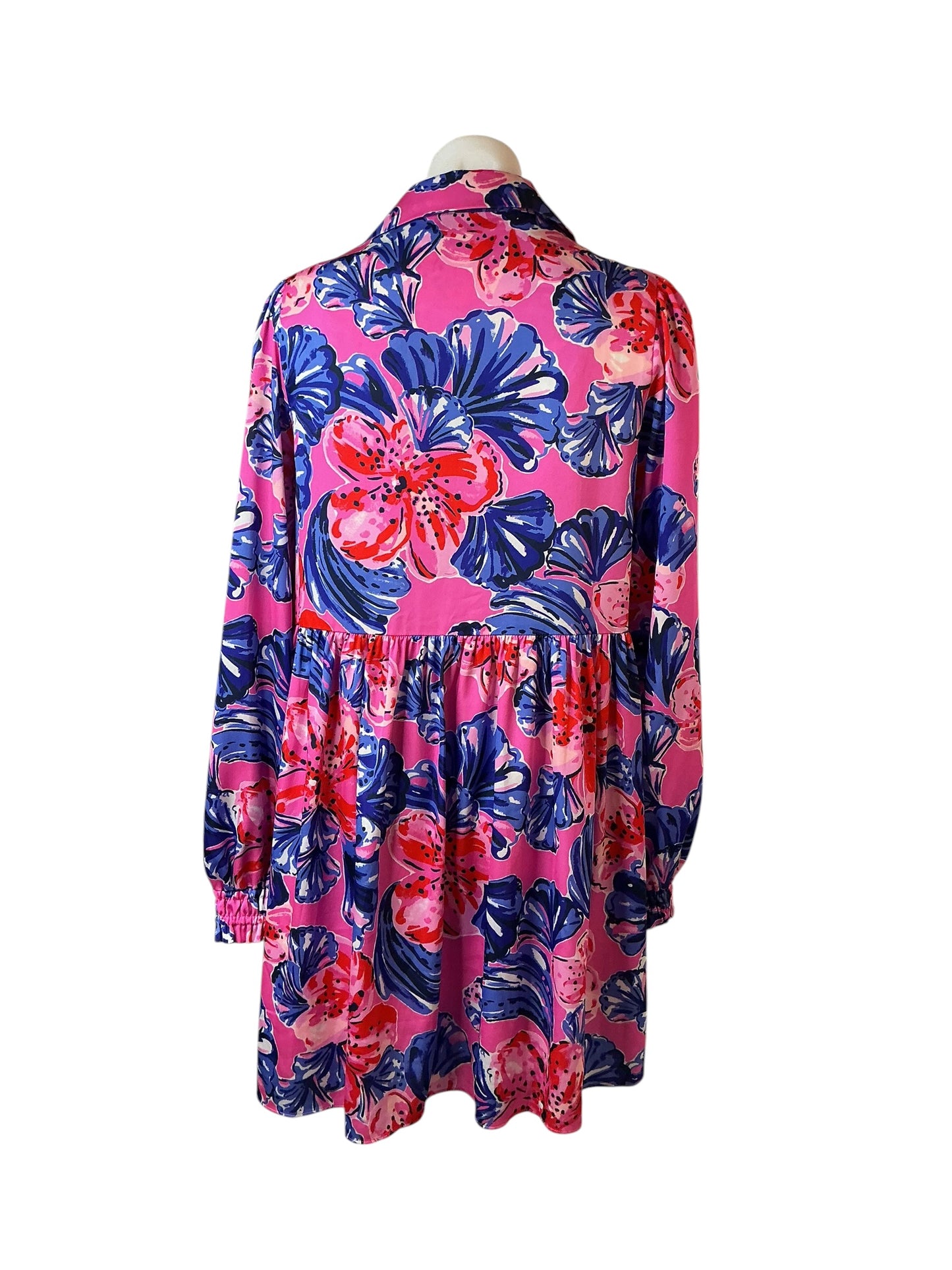Lilly Pulitzer Arlie Dress Plumeria Pink In A Holidaze - Size S