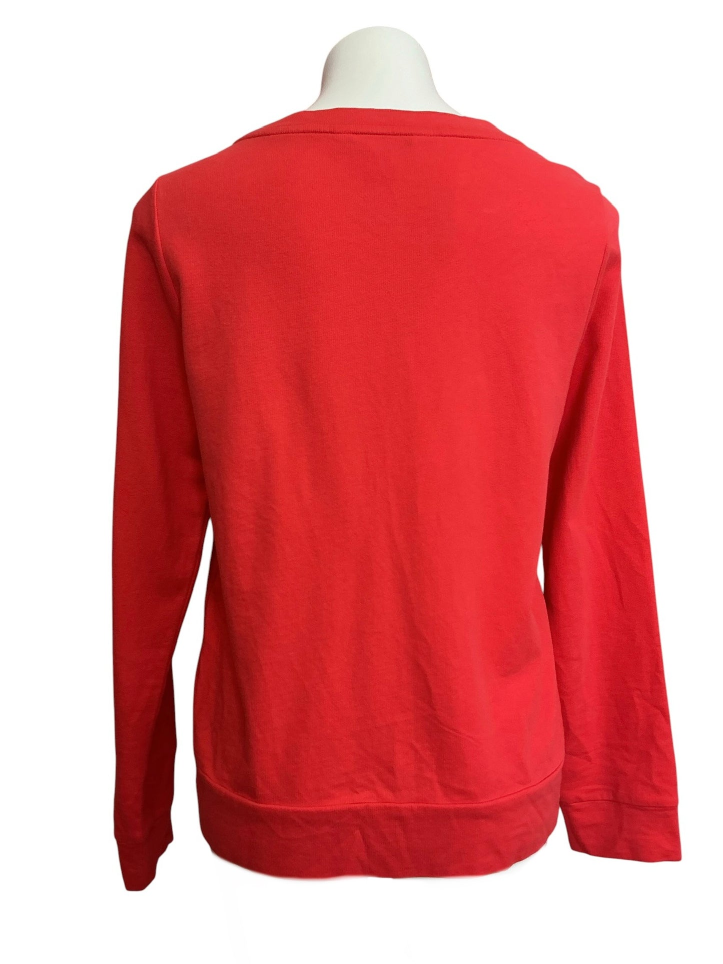 Lilly Pulitzer Rami Sweatshirt Mizner Red Coconut Joy - Size M