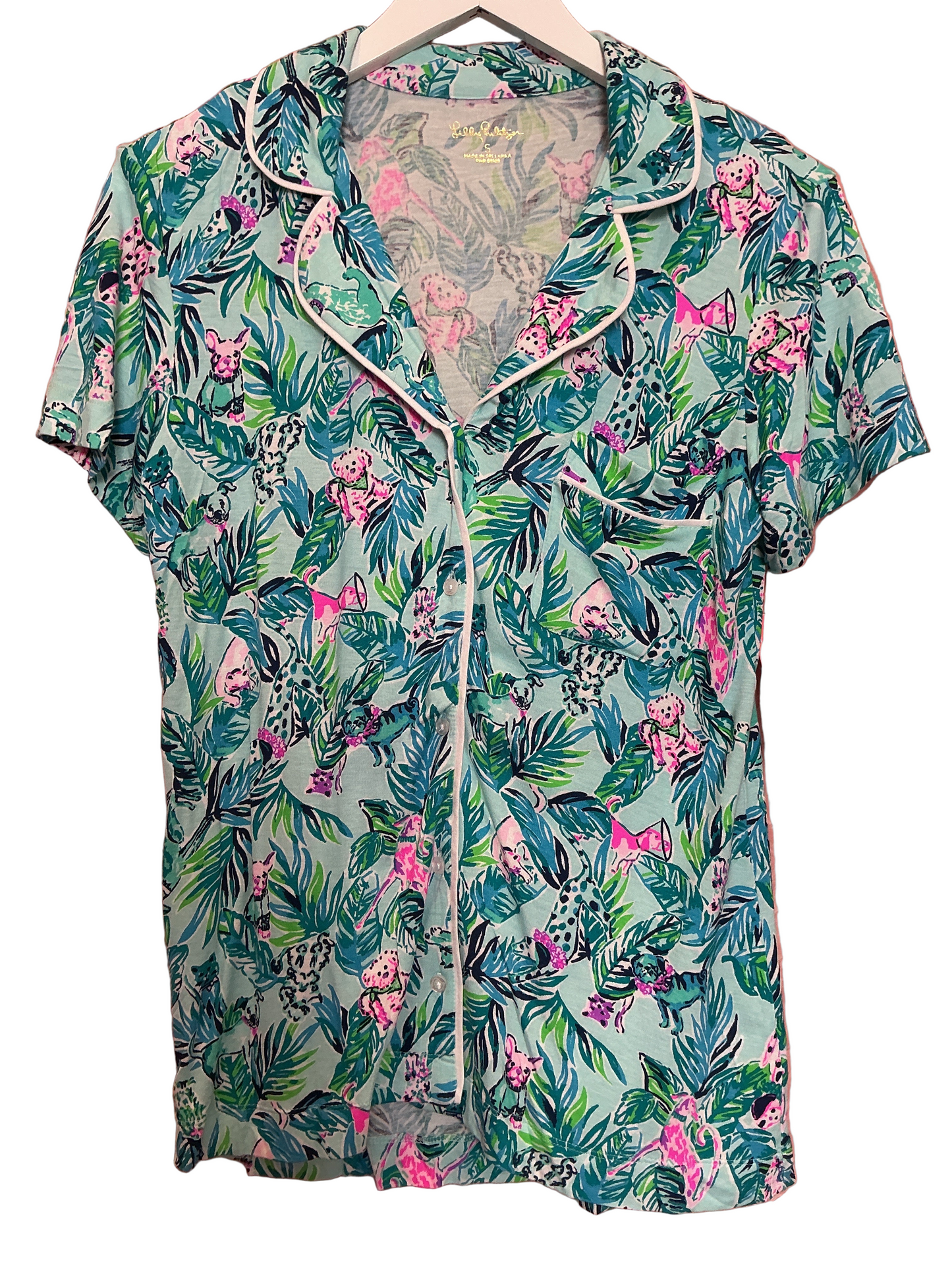 Lilly Pulitzer Pajama Top - Size S
