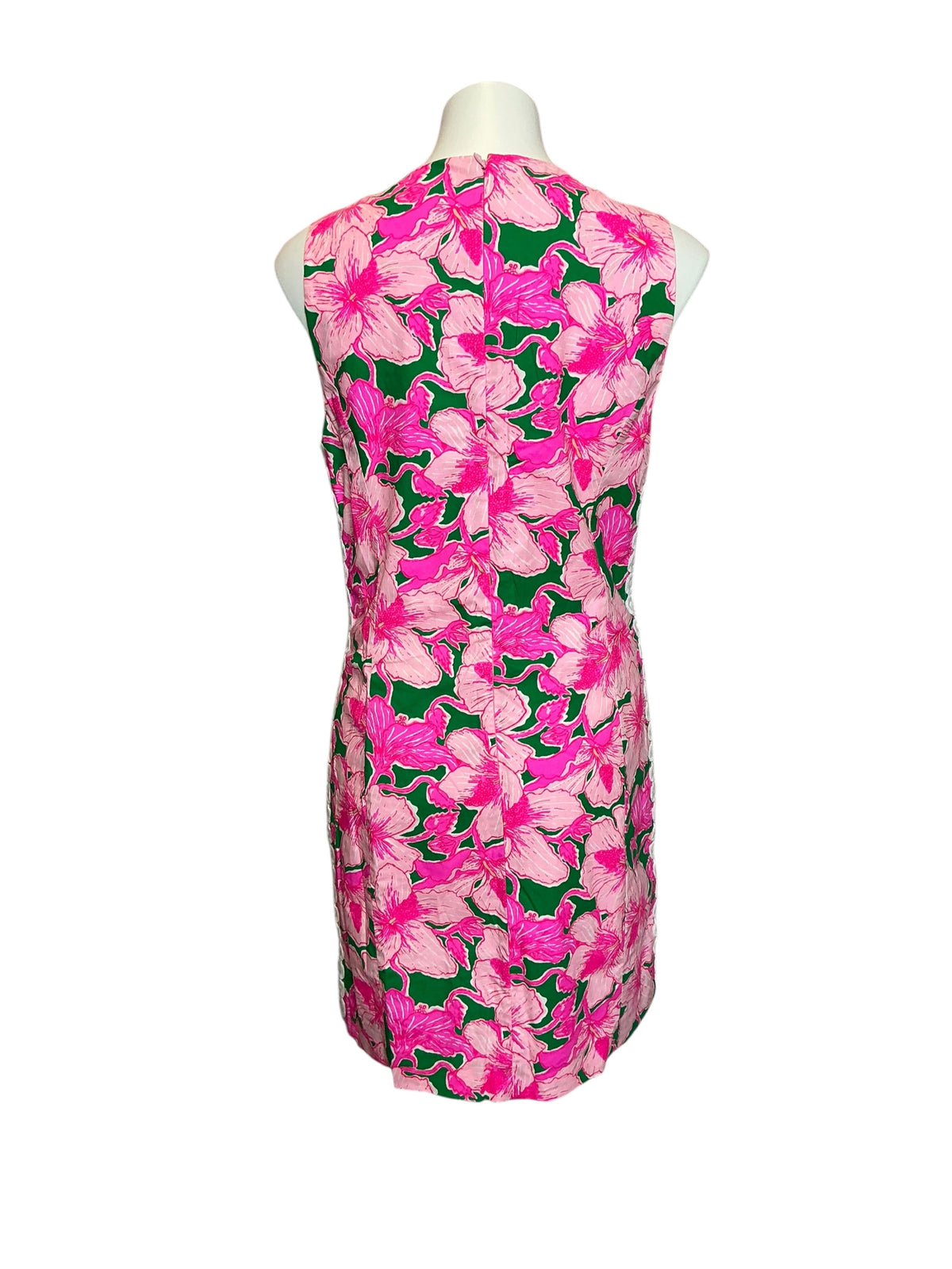 Lilly Pulitzer Mila Stretch Shift Dress Hibis Kiss - Size 16