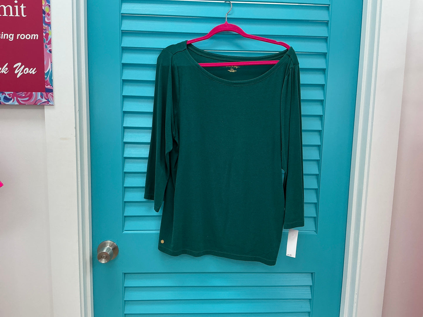 Lilly Pulitzer Long Sleeve Top - Size XXL