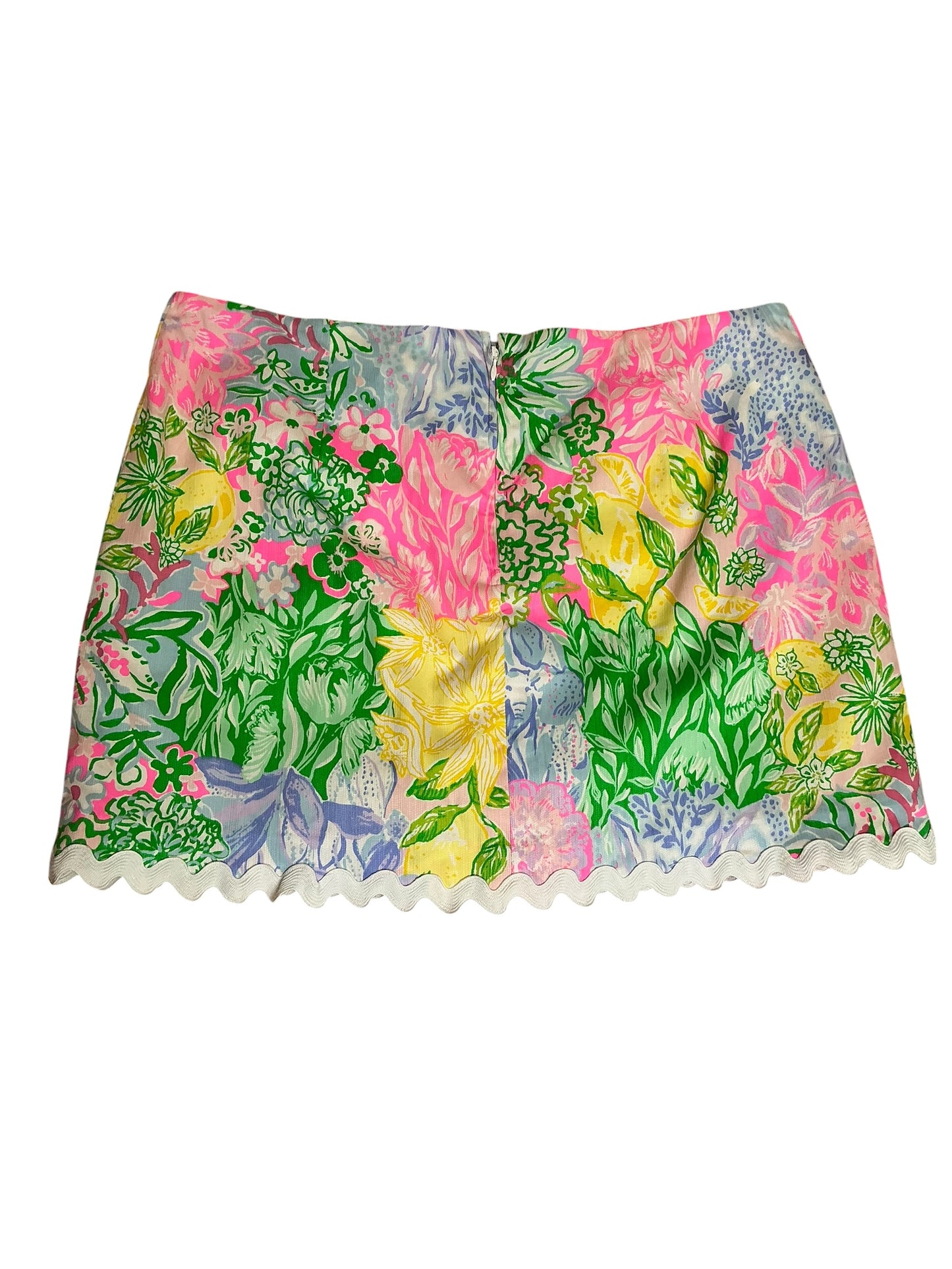 Lilly Pulitzer Gardner Mini Skort Bright Delight Patch - Size 12