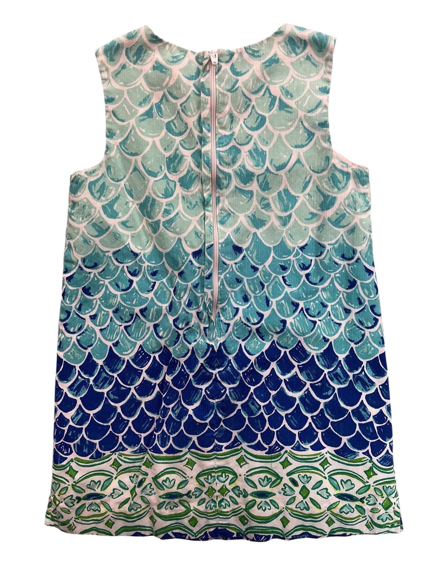 Lilly Pulitzer Kids Girls Little Lilly Classic Shift Dress Scale Back - Size 5
