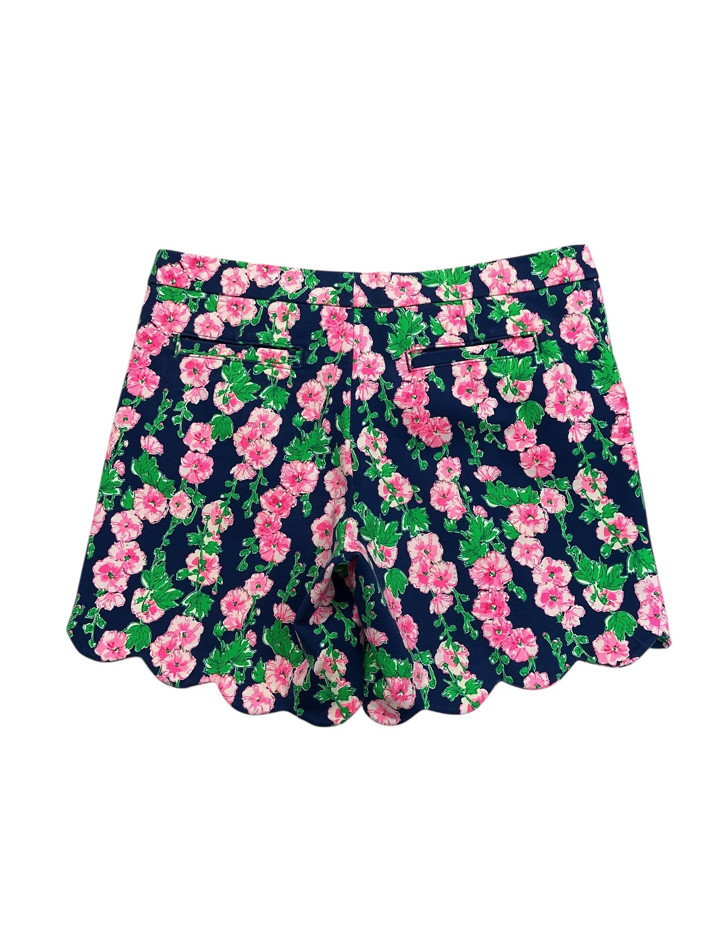 Lilly Pulitzer Darci Knit Shorts Oyster Bay Navy De Vince - Size 10