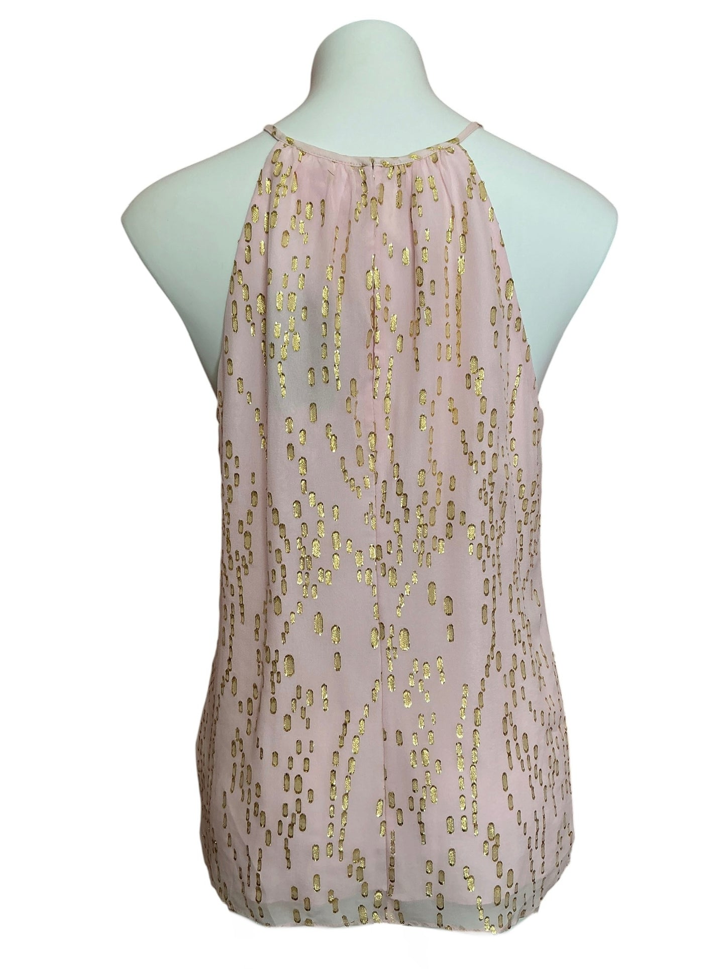 Lilly Pulitzer NWT Del Mar Top Quartz Bubble Clip Dot Jacquard - Size L