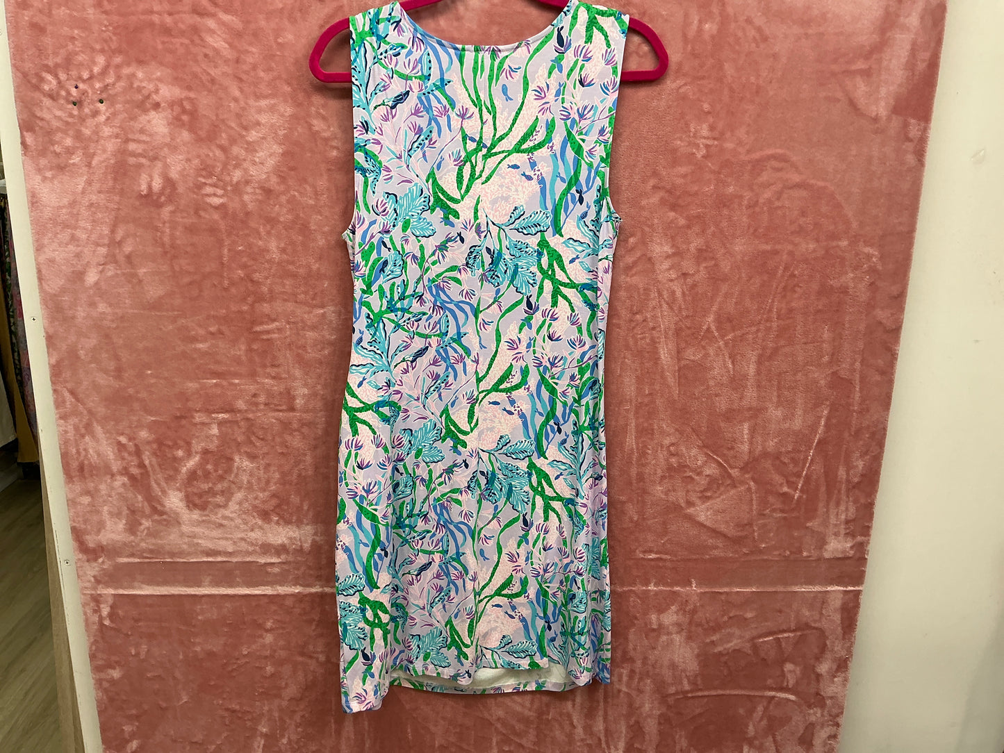 Lilly Pulitzer Bryson Sleeveless Dress NWT, Multi, Seacret Escape Size L