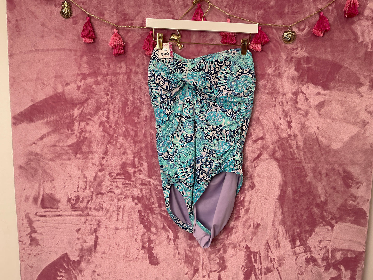 Lilly Pulitzer Bathing Suit - Size 16