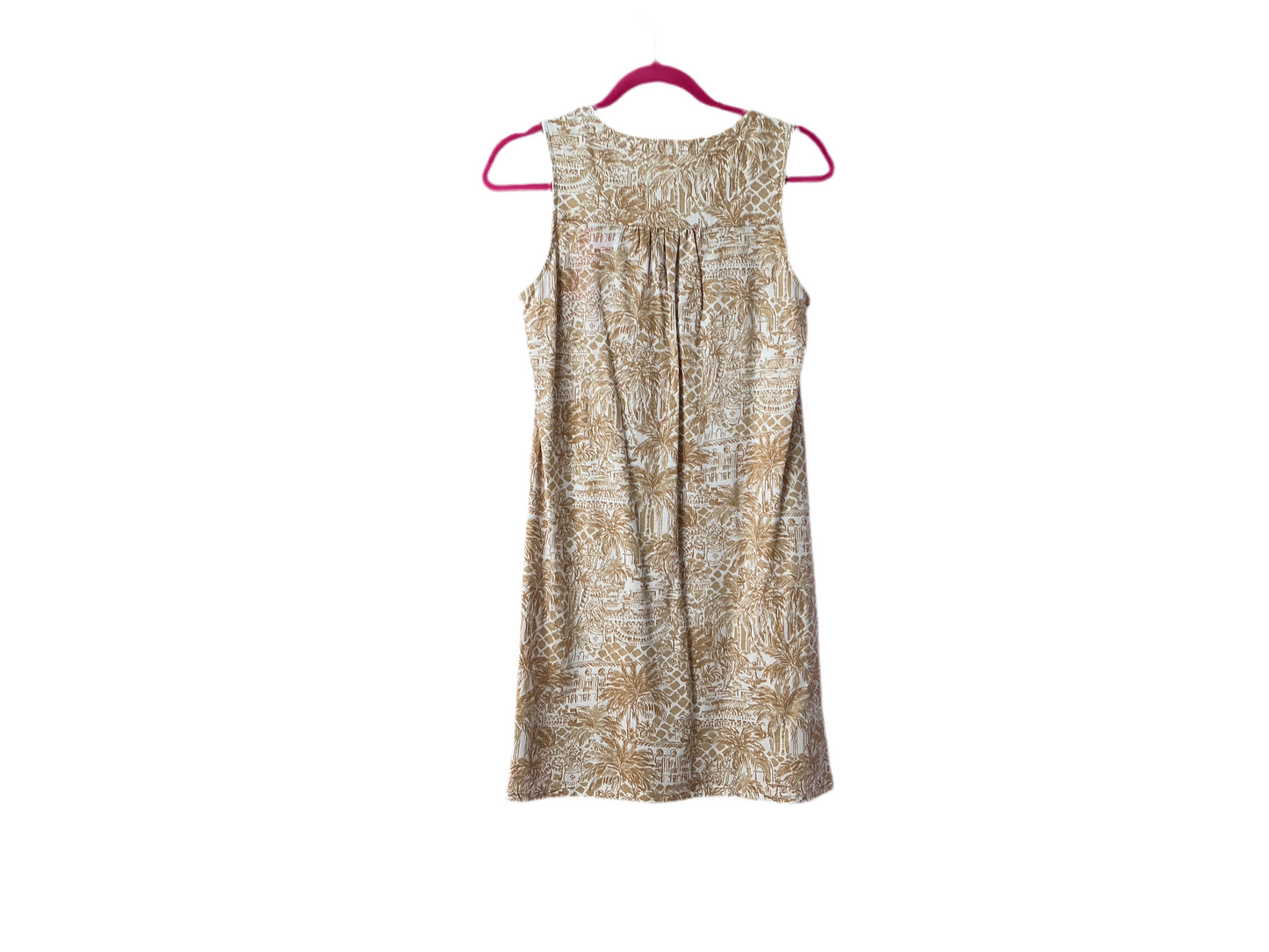 Lilly Pulitzer Dev Dress Sand Bar Palm Beach Paraside - Size XS