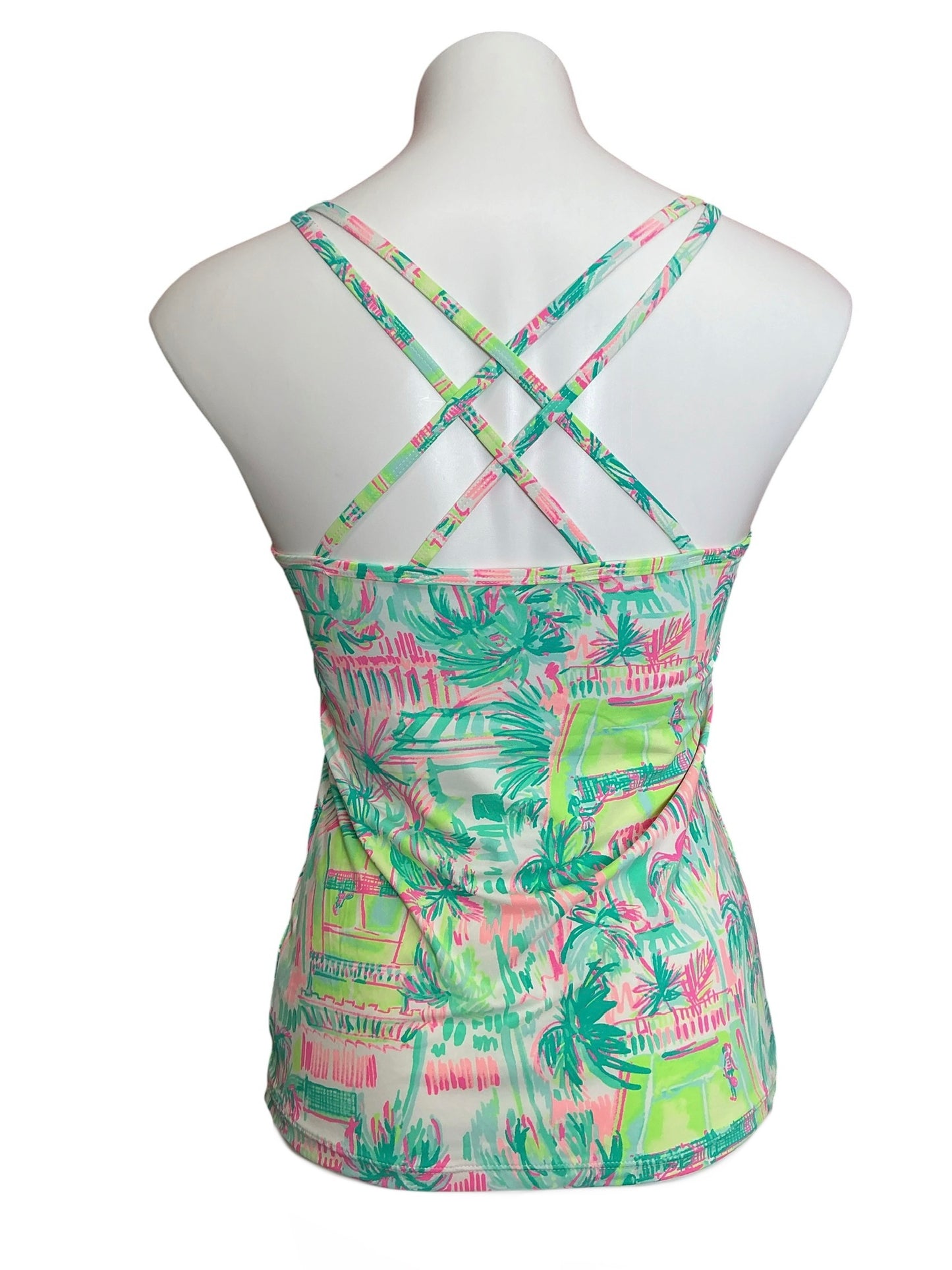 Lilly Pulitzer NWT UPF 50+ Meryl Nylon Avida Multi Perfect Match - Size M