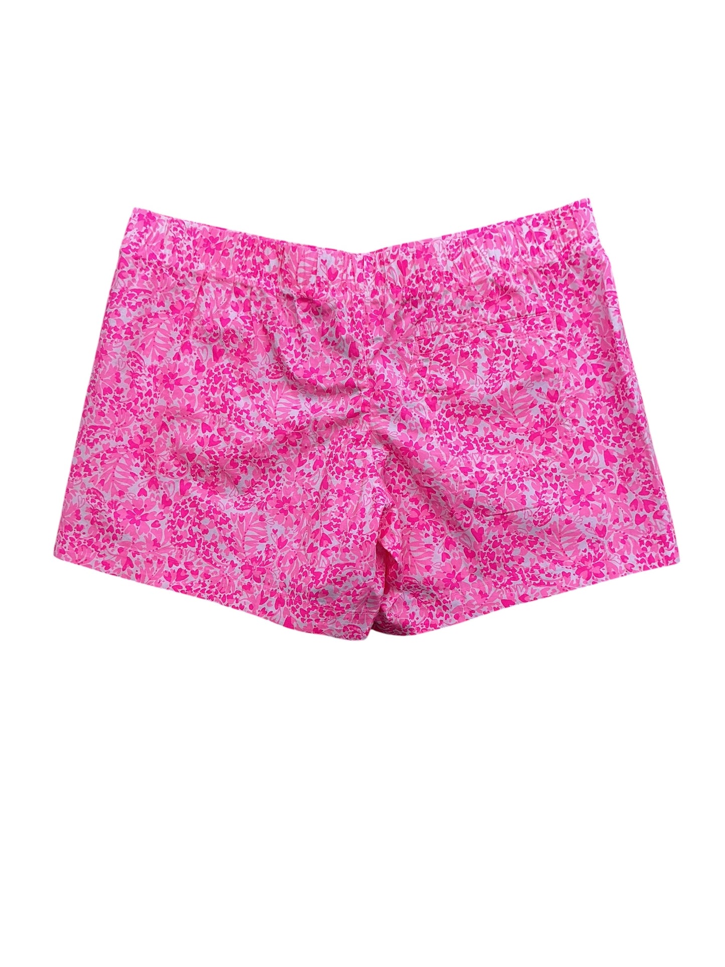 Lilly Pulitzer NWT Ocean View Shorts Pink Shandy Invest A Gator - Size S