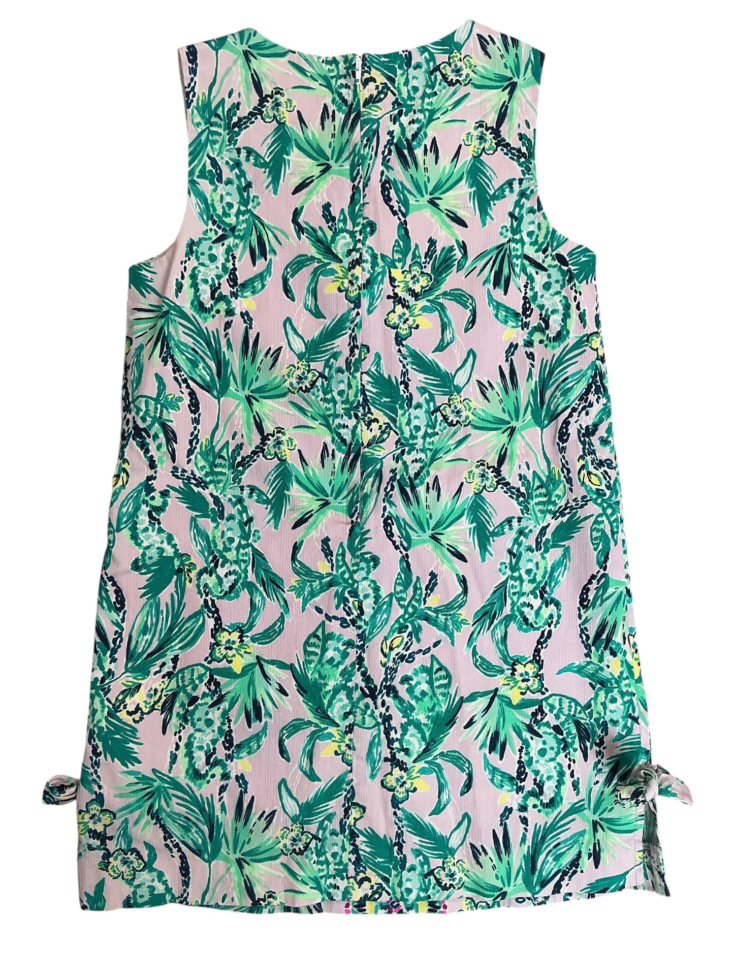Lilly Pulitzer Kids Girls Little Lilly Classic Shift Dress It’s Impawsible - Size 8