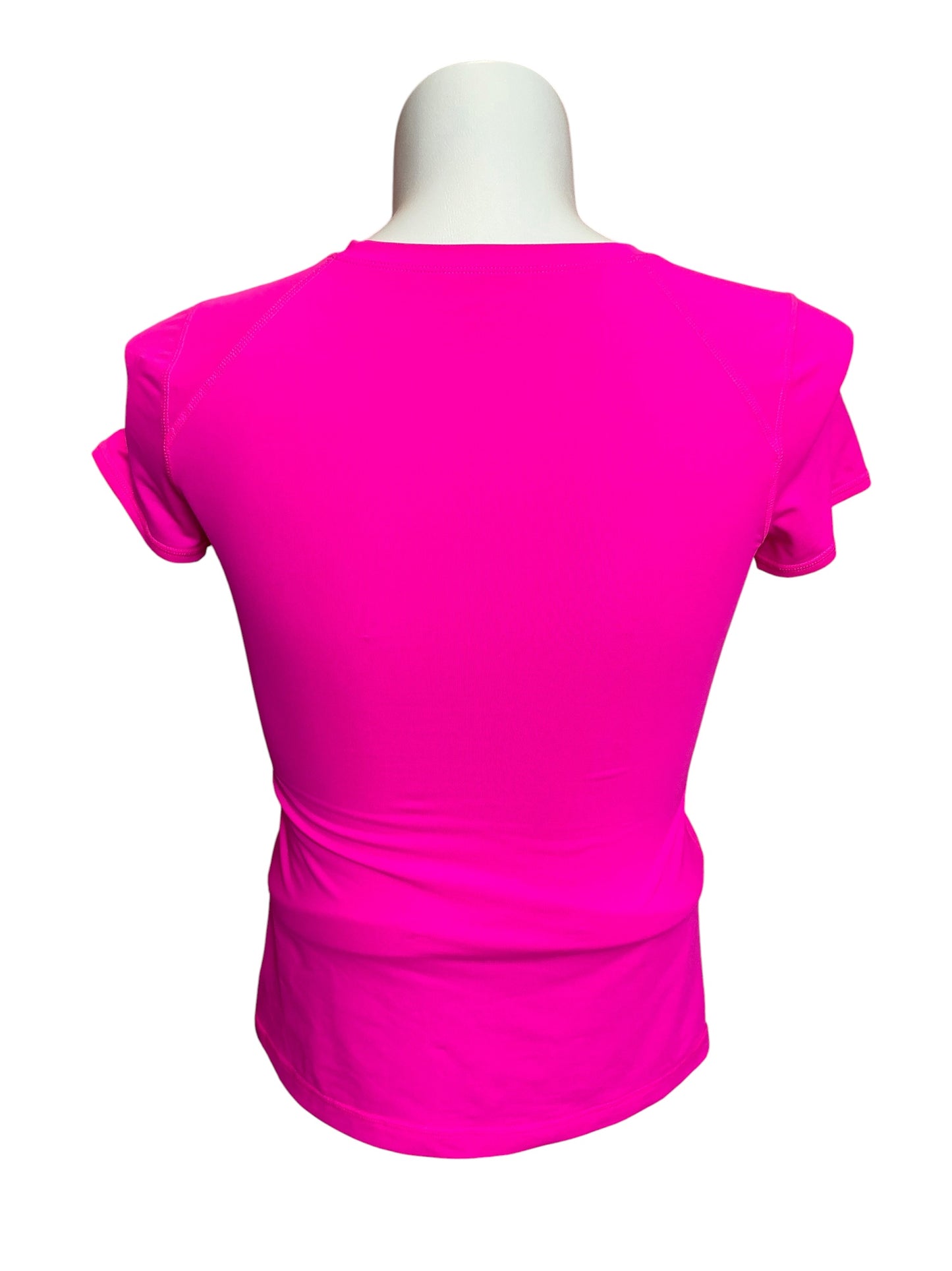 Lilly Pulitzer Renay Active Tee Raz Berry - Size S