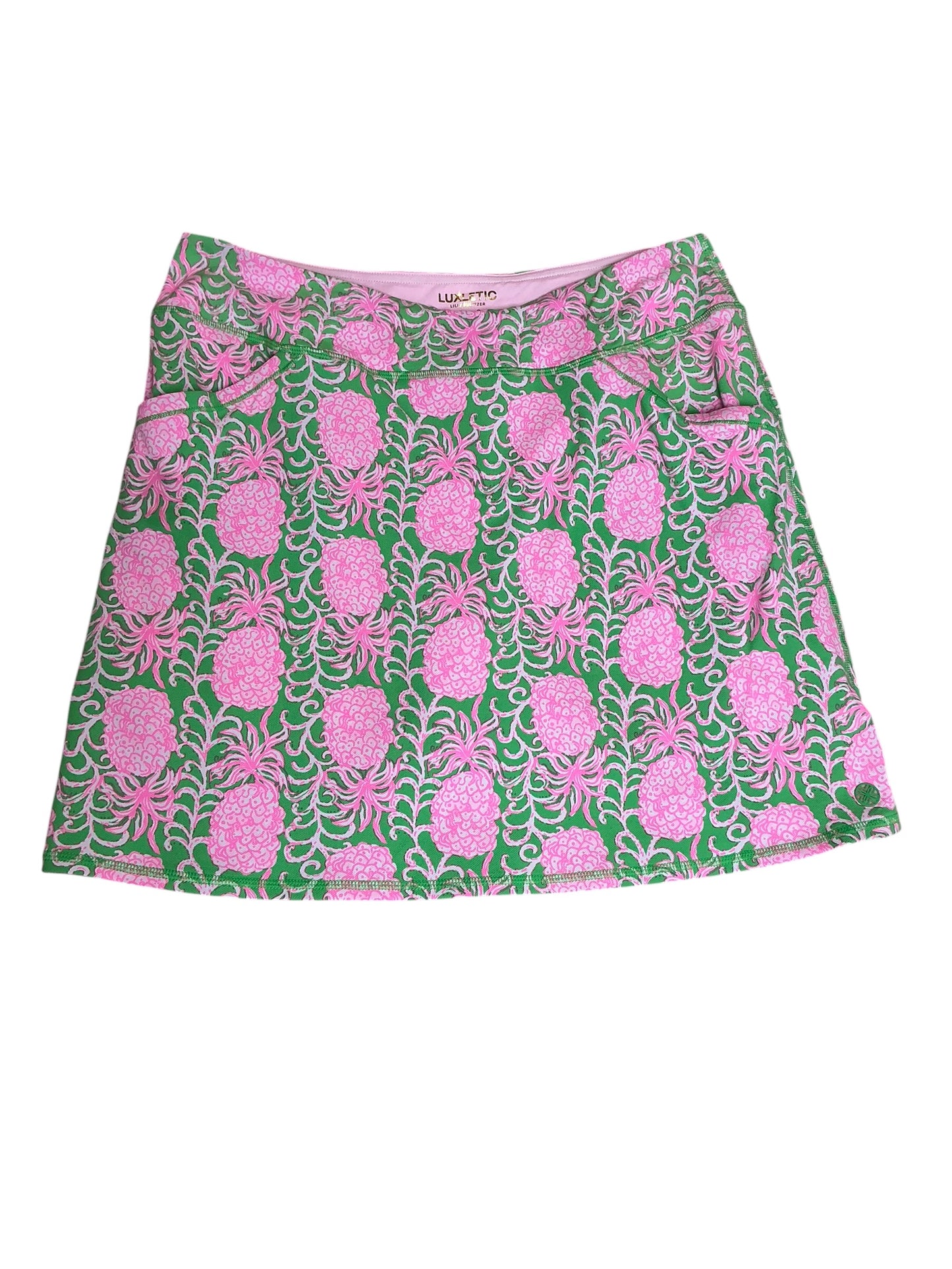 Lilly Pulitzer Maryana Skort Party Like A Pineapple - Size L