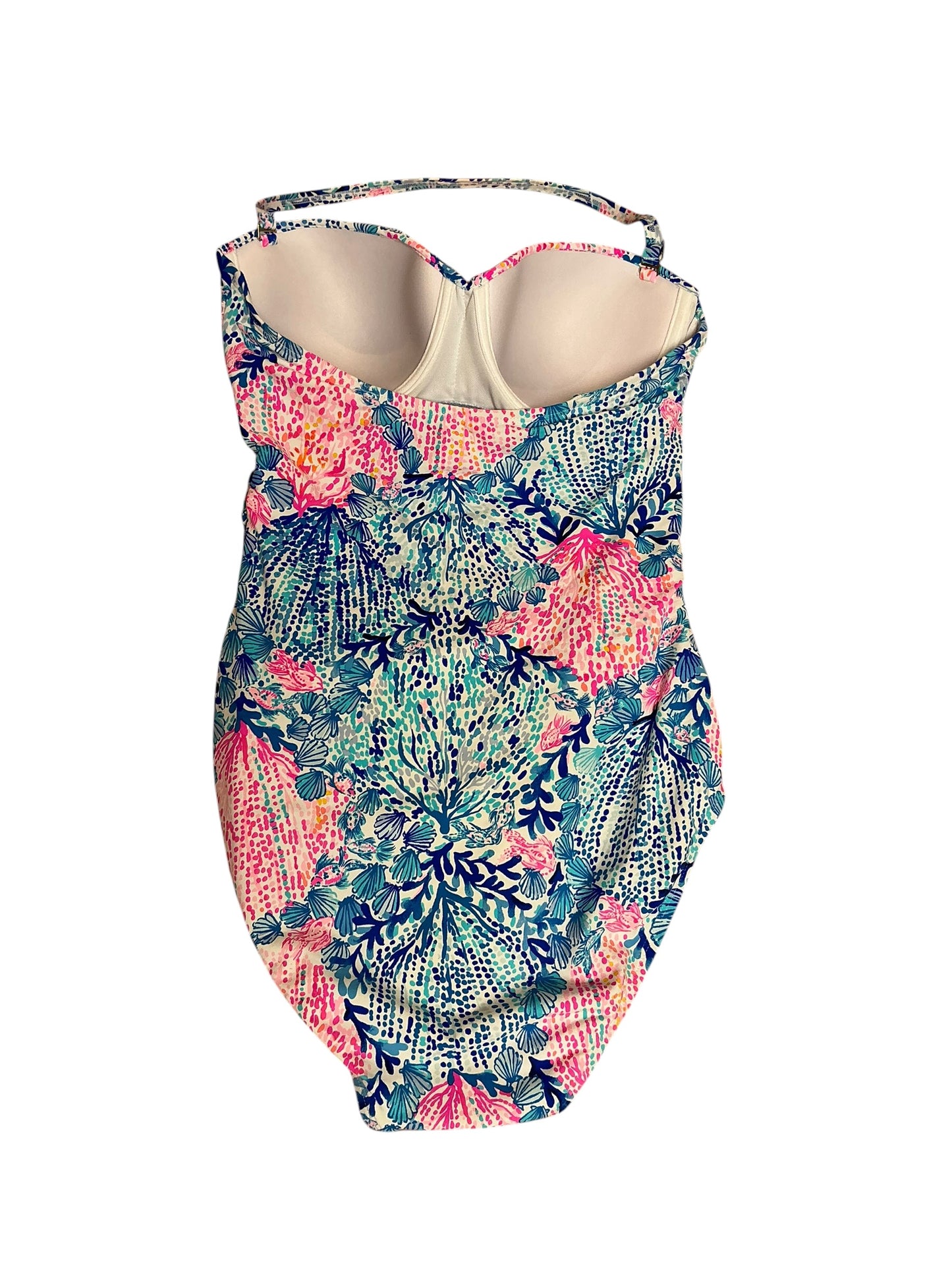 Lilly Pulitzer Flamenco One-Piece Sway With Me - Size 10