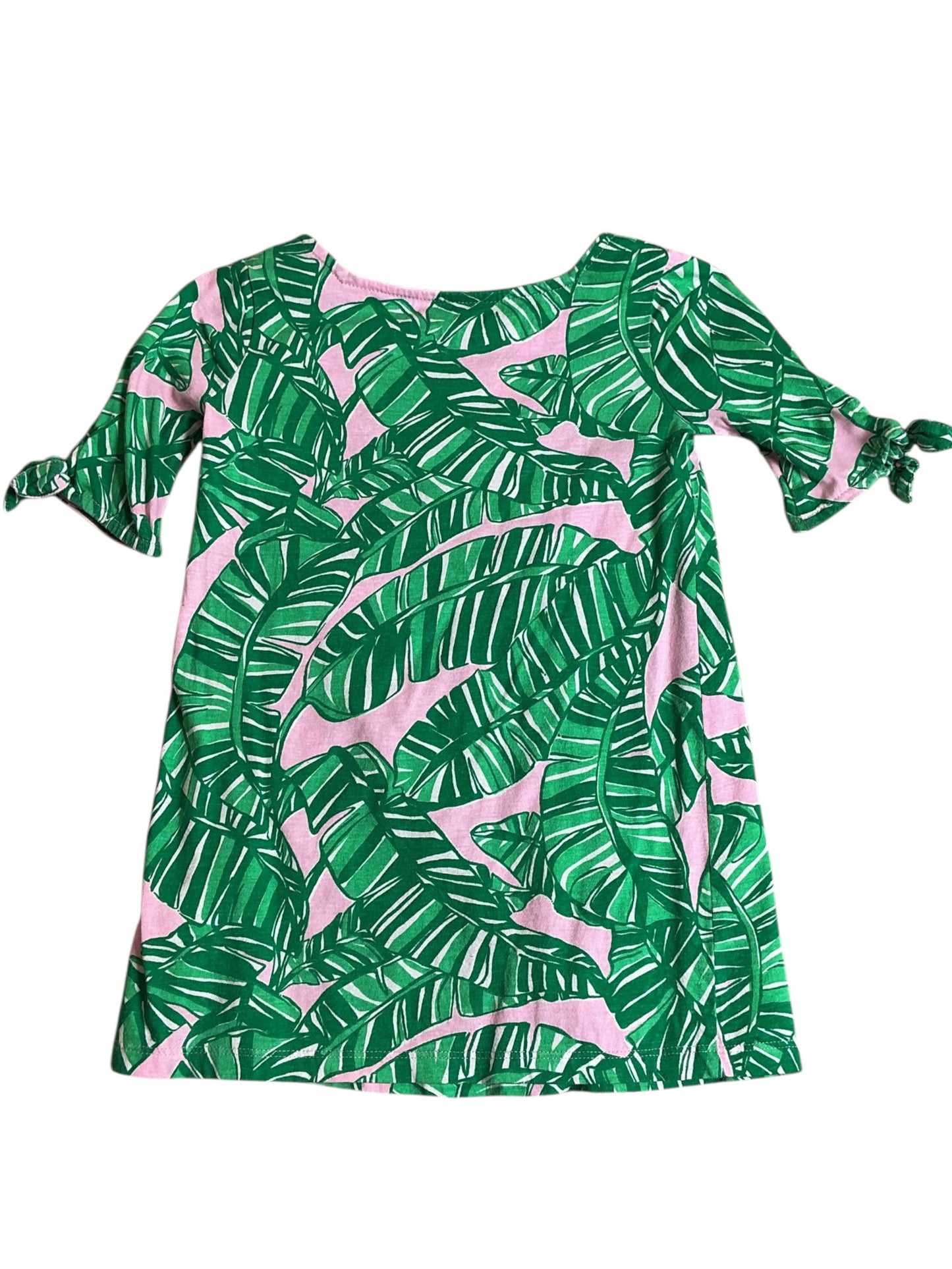 Lilly Pulitzer - Girls Toddler - Shift Dress - Conch Shell Pink Let’s Go Bananas - Size XS 2-3