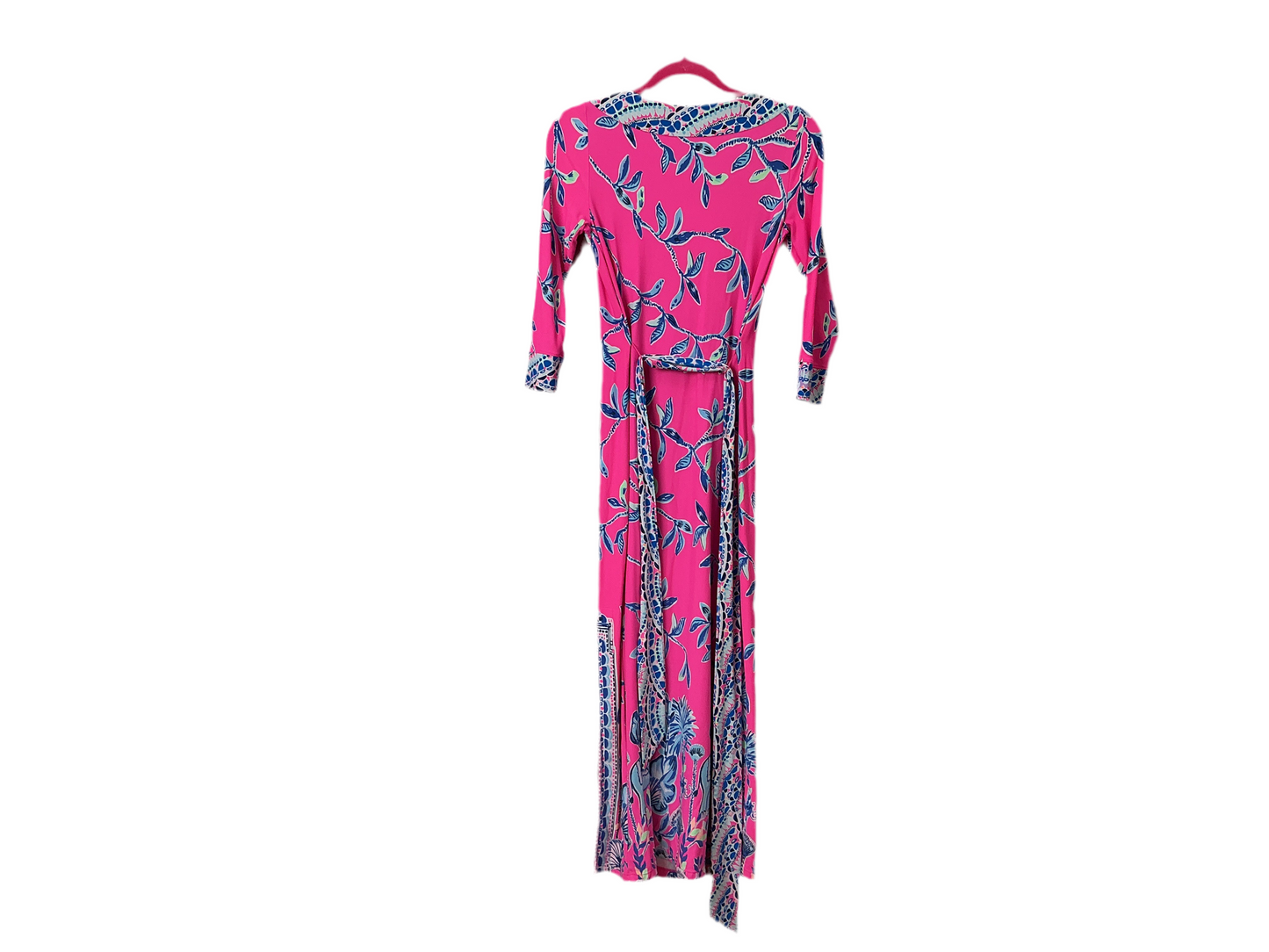 Lilly Pulitzer Carabella Midi Dress - Pink Isle Slathouse Jungle - Size XS