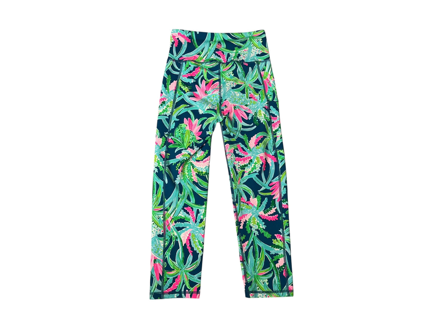 Lilly Pulitzer Luxletic Weekender High Rise Crop Legging Sweet Escape - Size XS