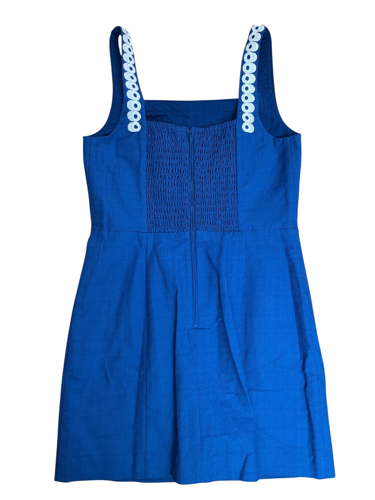 Lilly Pulitzer Isleen Skirted Romper Barton Blue - Size 4