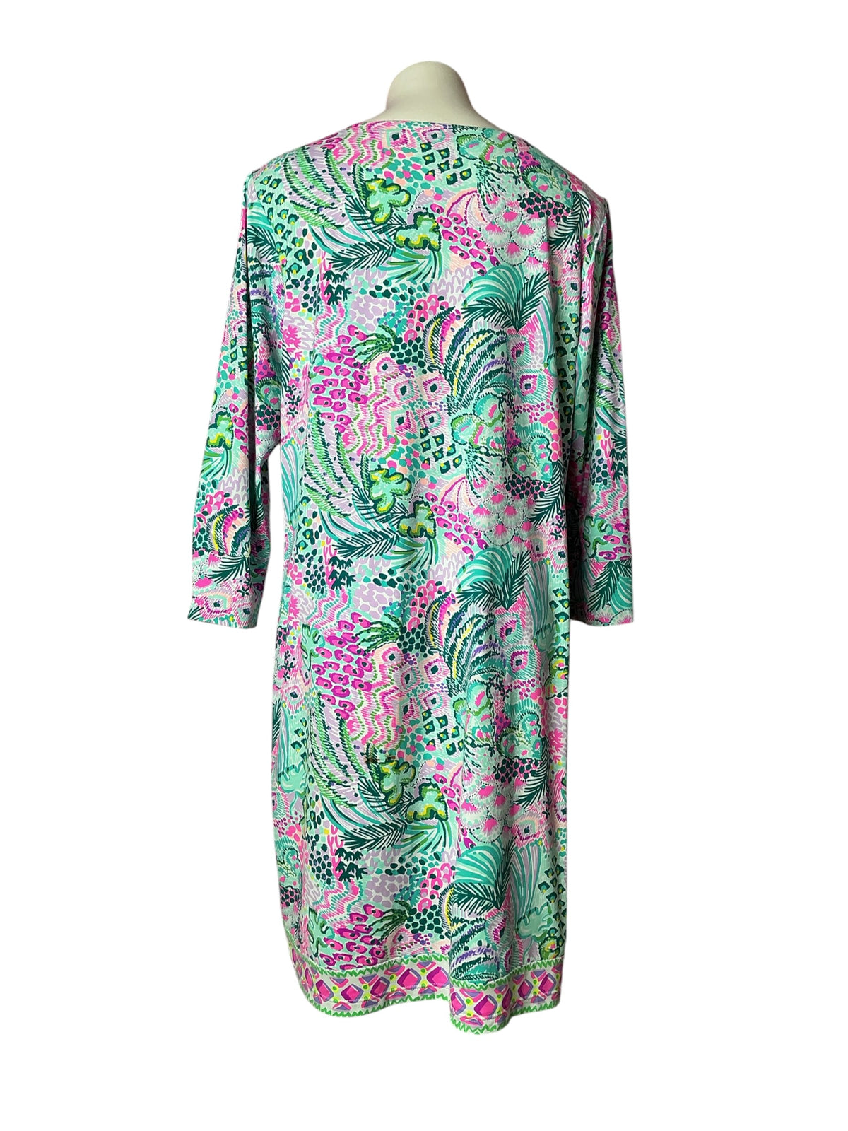 Lilly Pulitzer Nadine Dress Multi Banana Split - Size XXL