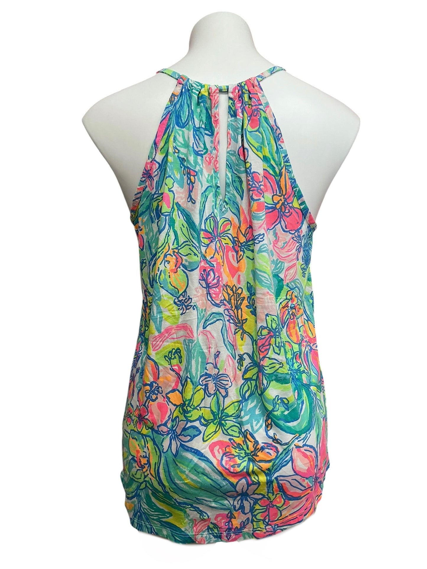 Lilly Pulitzer Dusk Strappy Tank Top Surf Gypsea - Size M