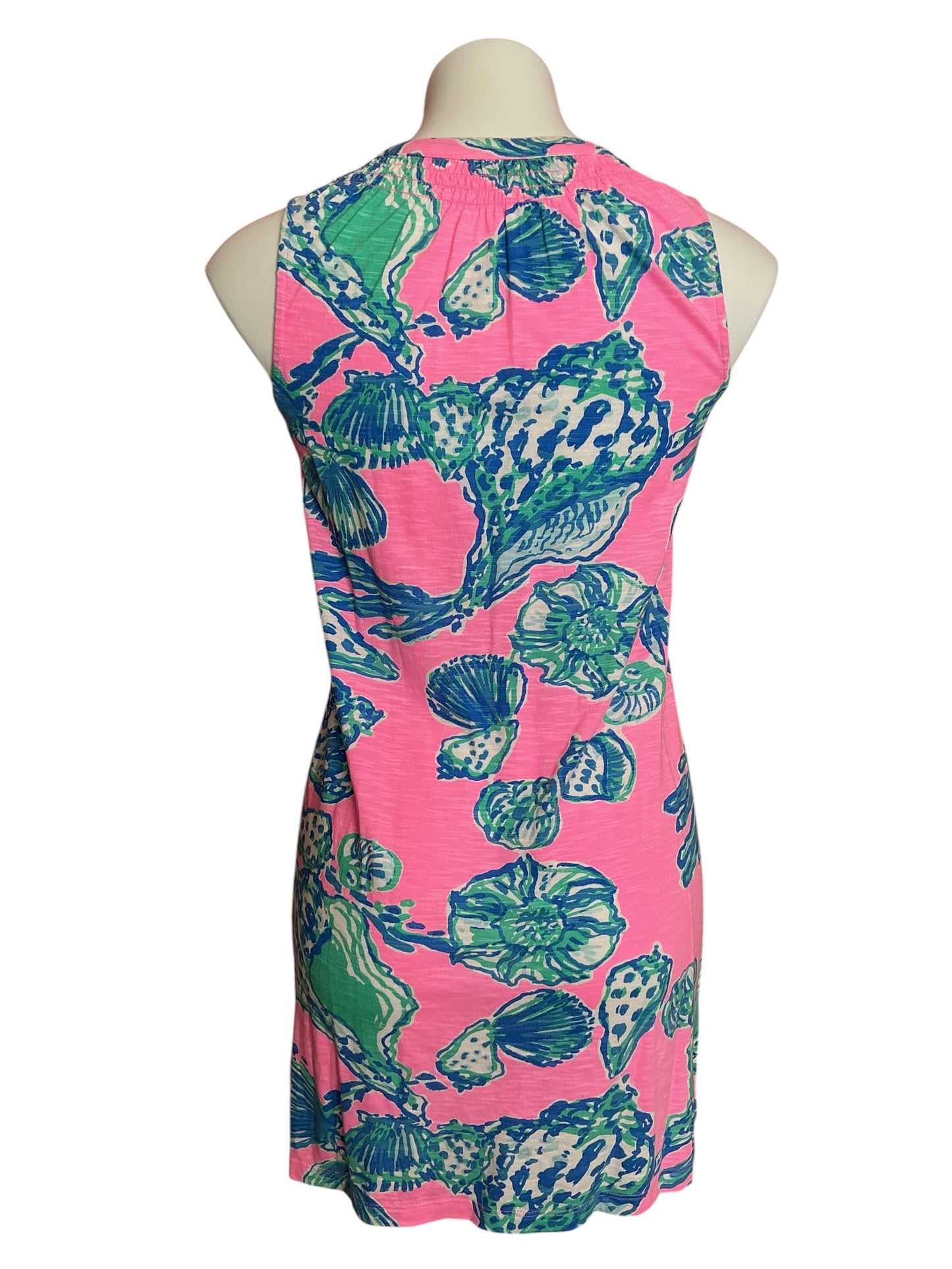 Lilly Pulitzer Essie Dress Pink Pout Barefoot Princess - Size XS