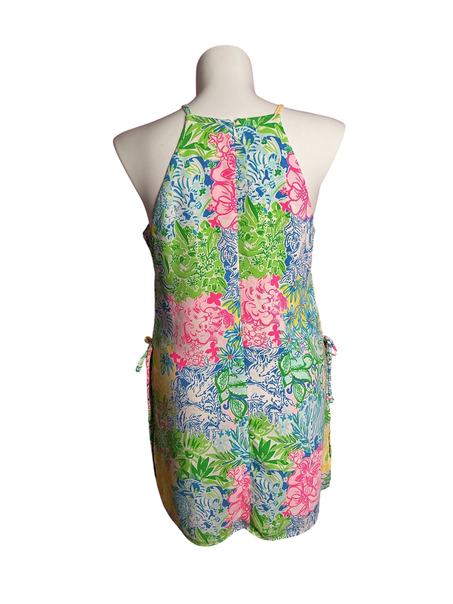 Lilly Pulitzer- NWT Pearl Romper Multi Cheek To Cheek Size 16