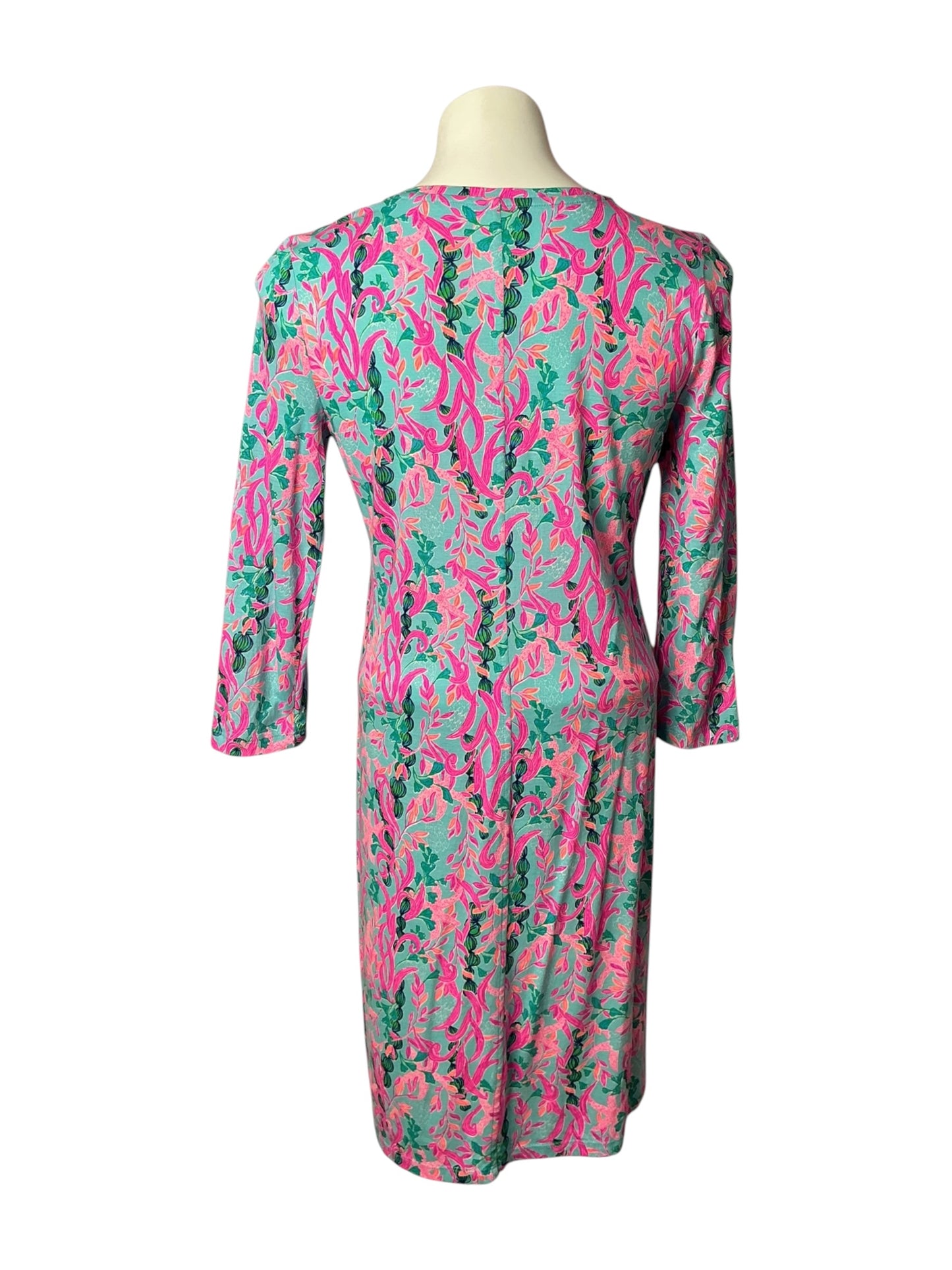 Lilly Pulitzer Tessa Dress Seaweed Samba - Size S