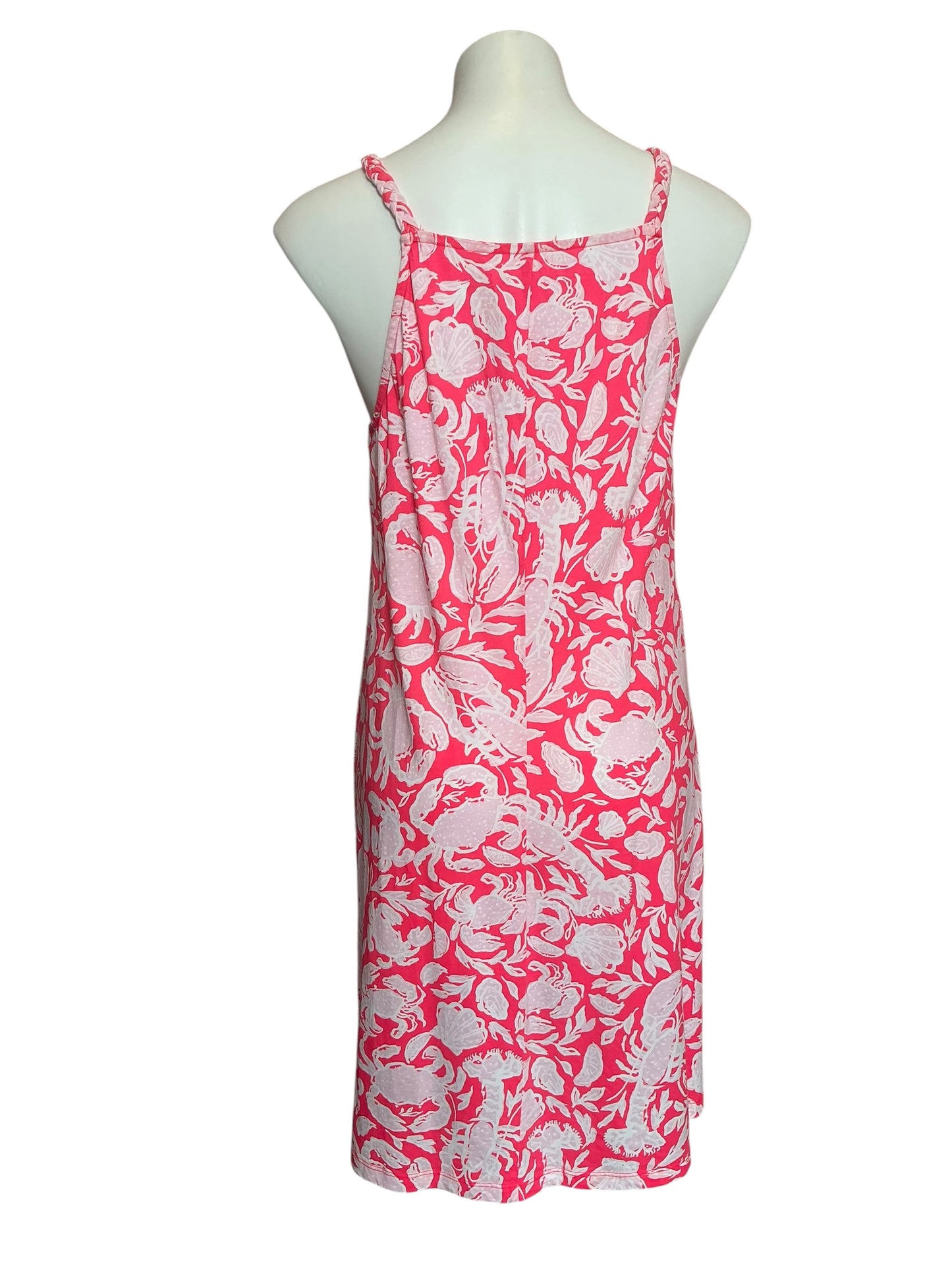 Lilly Pulitzer Kyleigh Dress Cane Coral Crab Collab - Size M