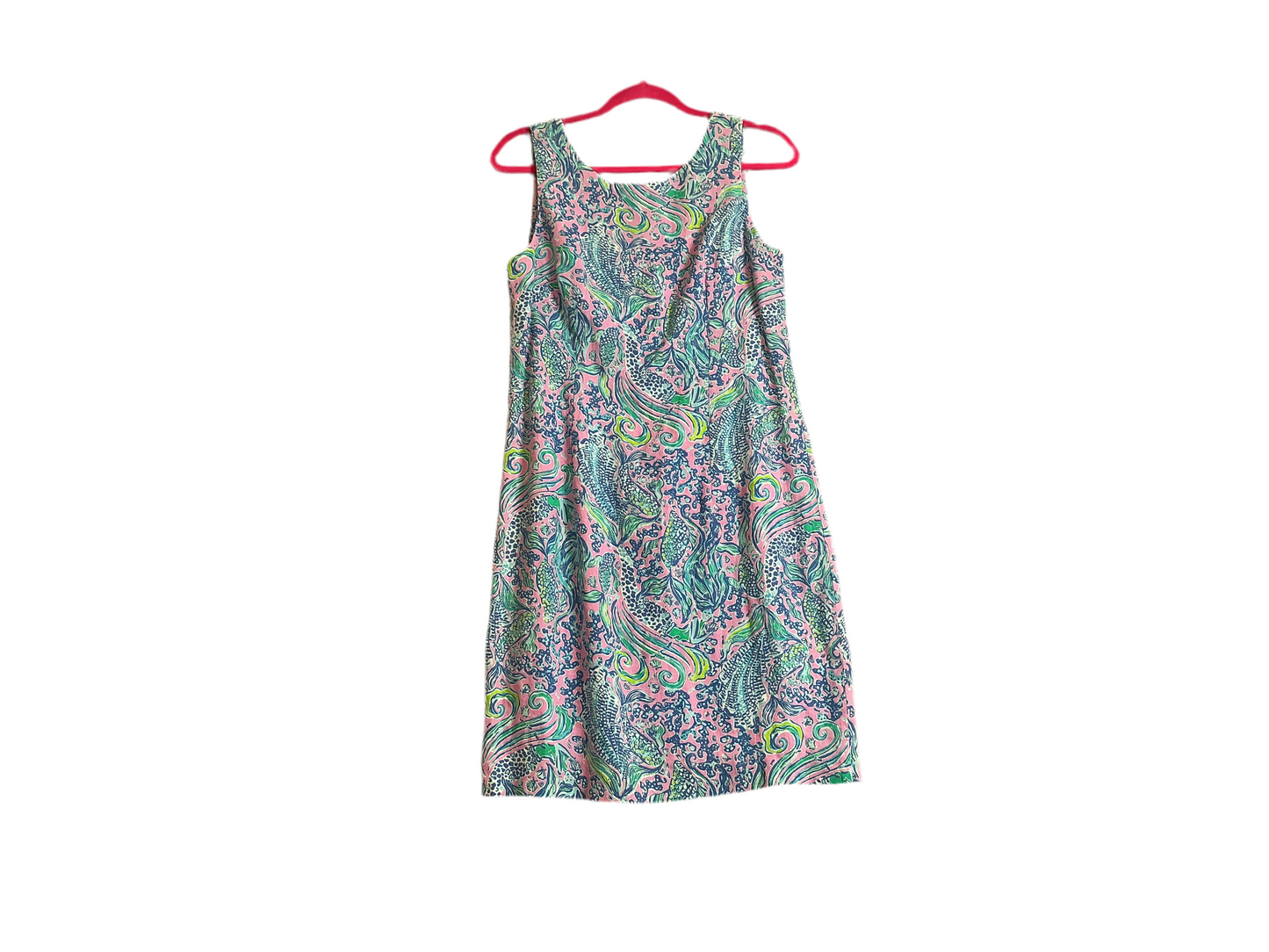 Lilly Pulitzer NWT - Maurina Linen Shift - Lilac Rose We Mermaid It - Size 4