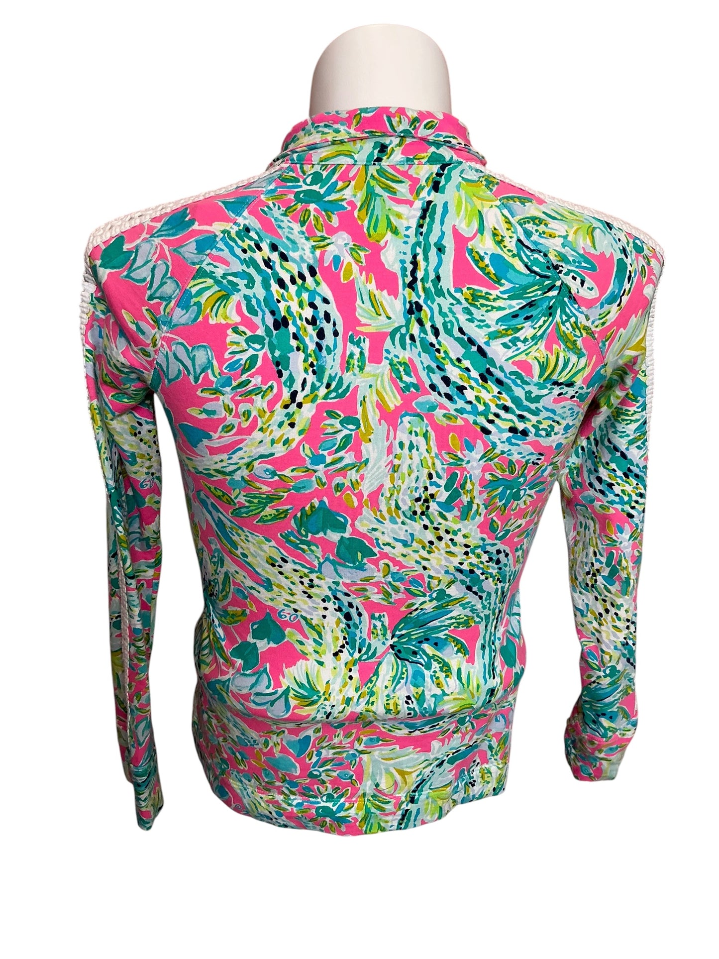 Lilly Pulitzer Edgewater Popover Lookin' Sharp - Size XS