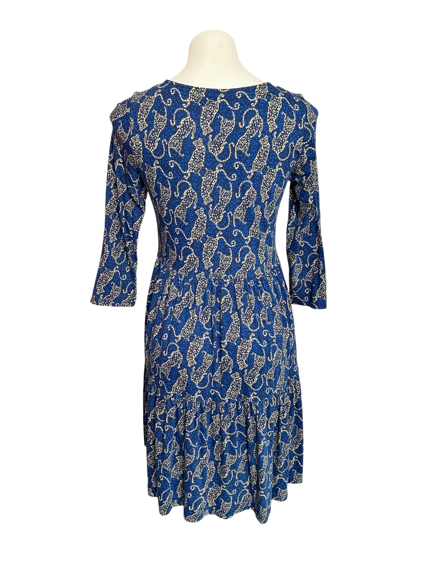 Lilly Pulitzer Geanna 3/4 Sleeve Swing Dress Easy To Spot - Size S