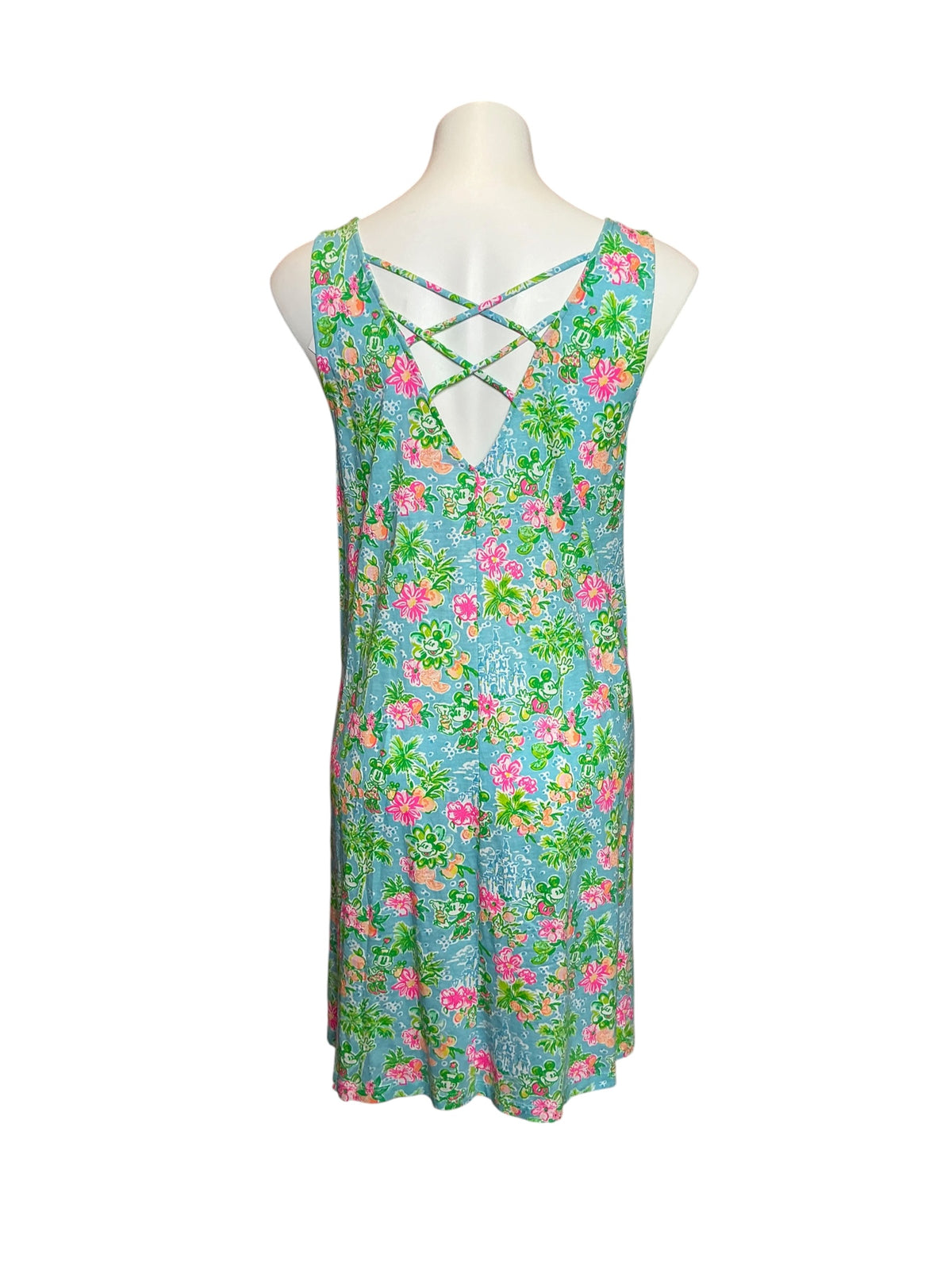 Lilly Pulitzer Kristen Swing Dress Lilly Loves Disney - Size L