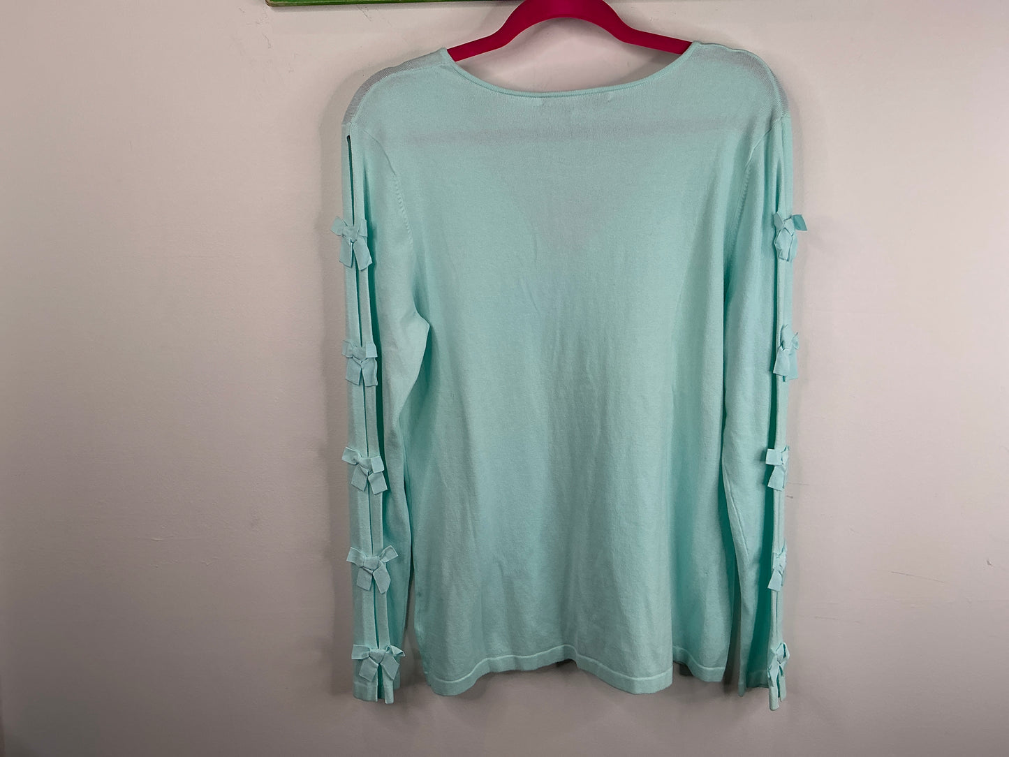 Lilly Pulitzer NWT Edina Sweater Whisper Blue - Size XL