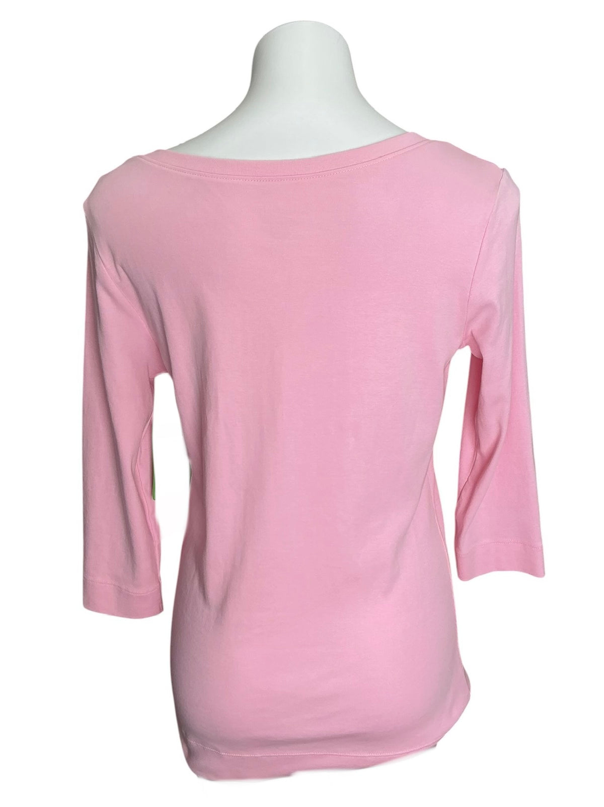 Lilly Pulitzer NWT Casey V Neck Top Lilly’s Pink - Size L