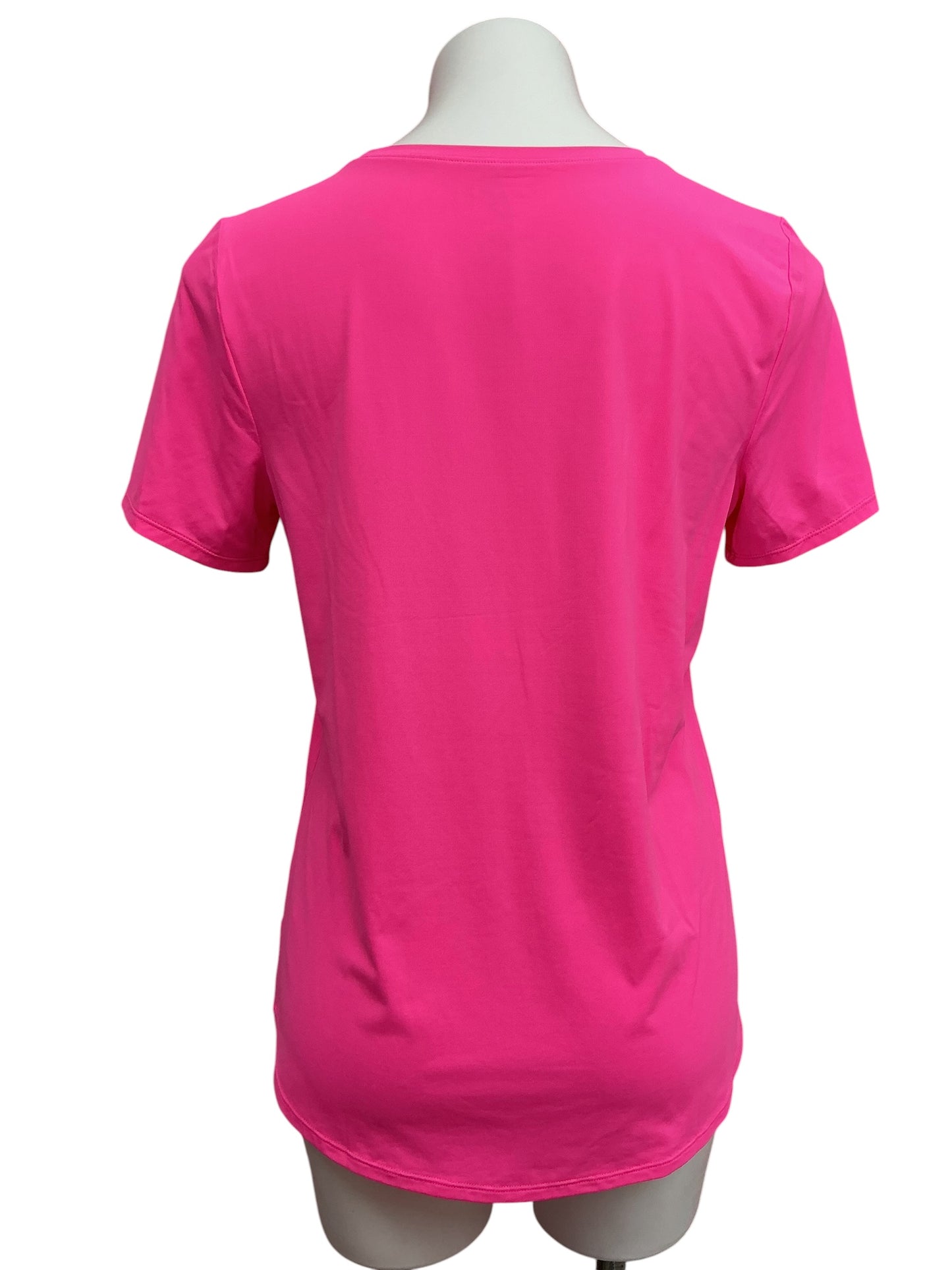 Lilly Pulitzer UPF 50+ Luxletic Westley Active Tee Raz Berry - Size M