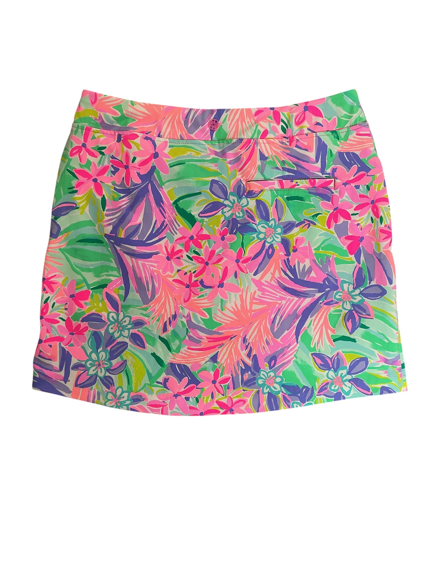 Lilly Pulitzer Daphne Skort Multi It Was All A Dream - Size 10