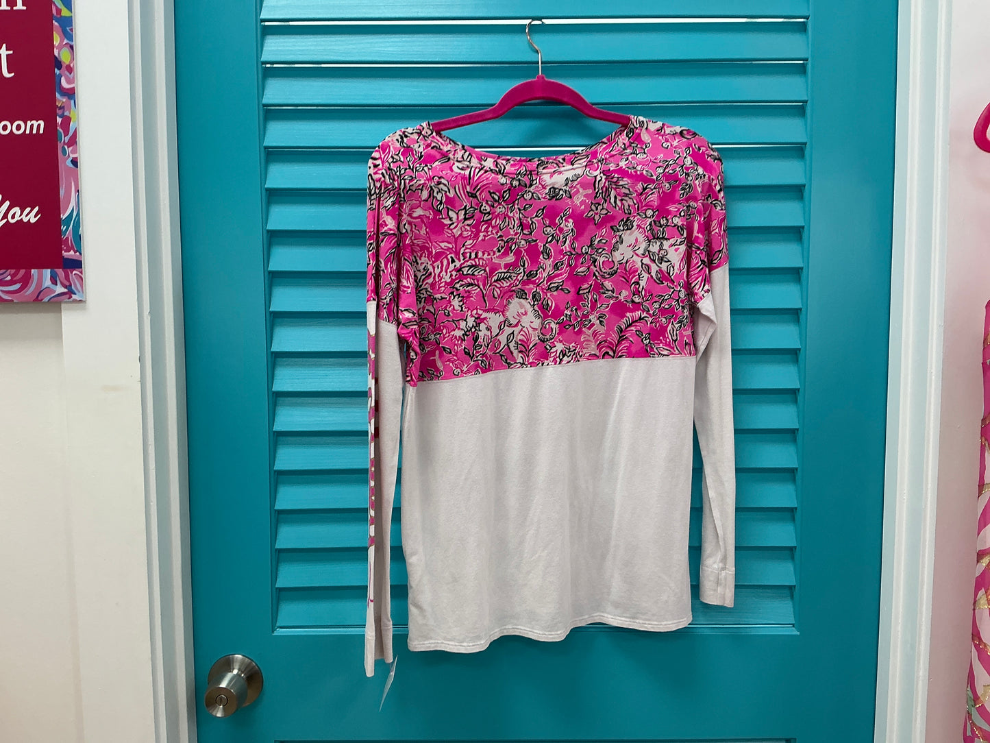 Lilly Pulitzer Long Sleeve Top - Size XS