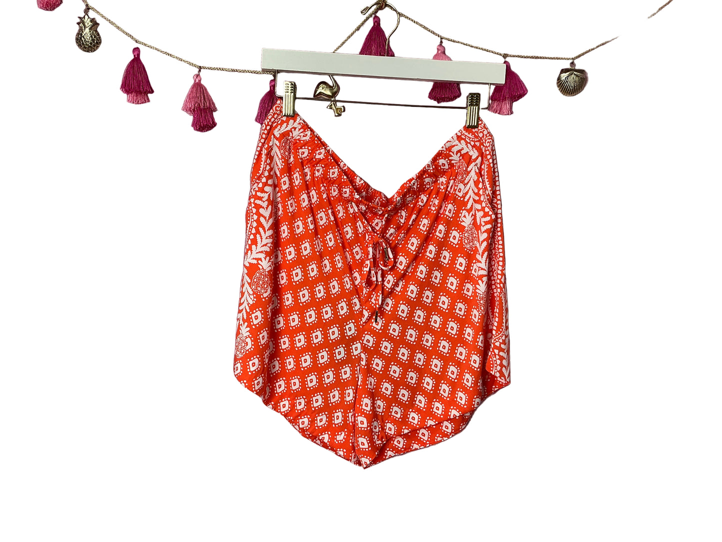 Lilly Pulitzer Short NWT - Croix Short - Flamingo Feather - Harbour View Engineered - Size L