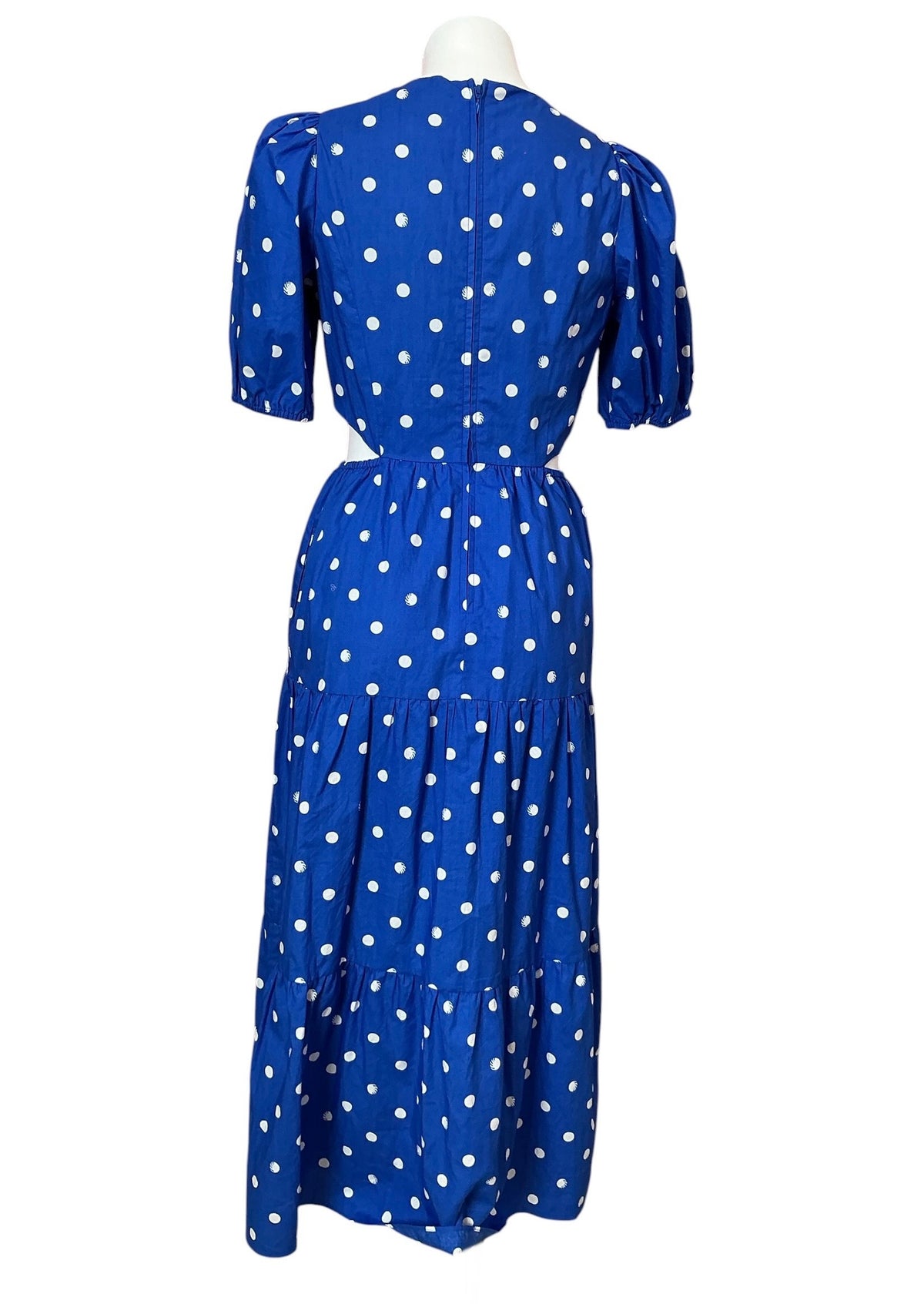 Lilly Pulitzer Lysa Cotton Midi Dress Blue Grotto Hotter Spot - Size 2