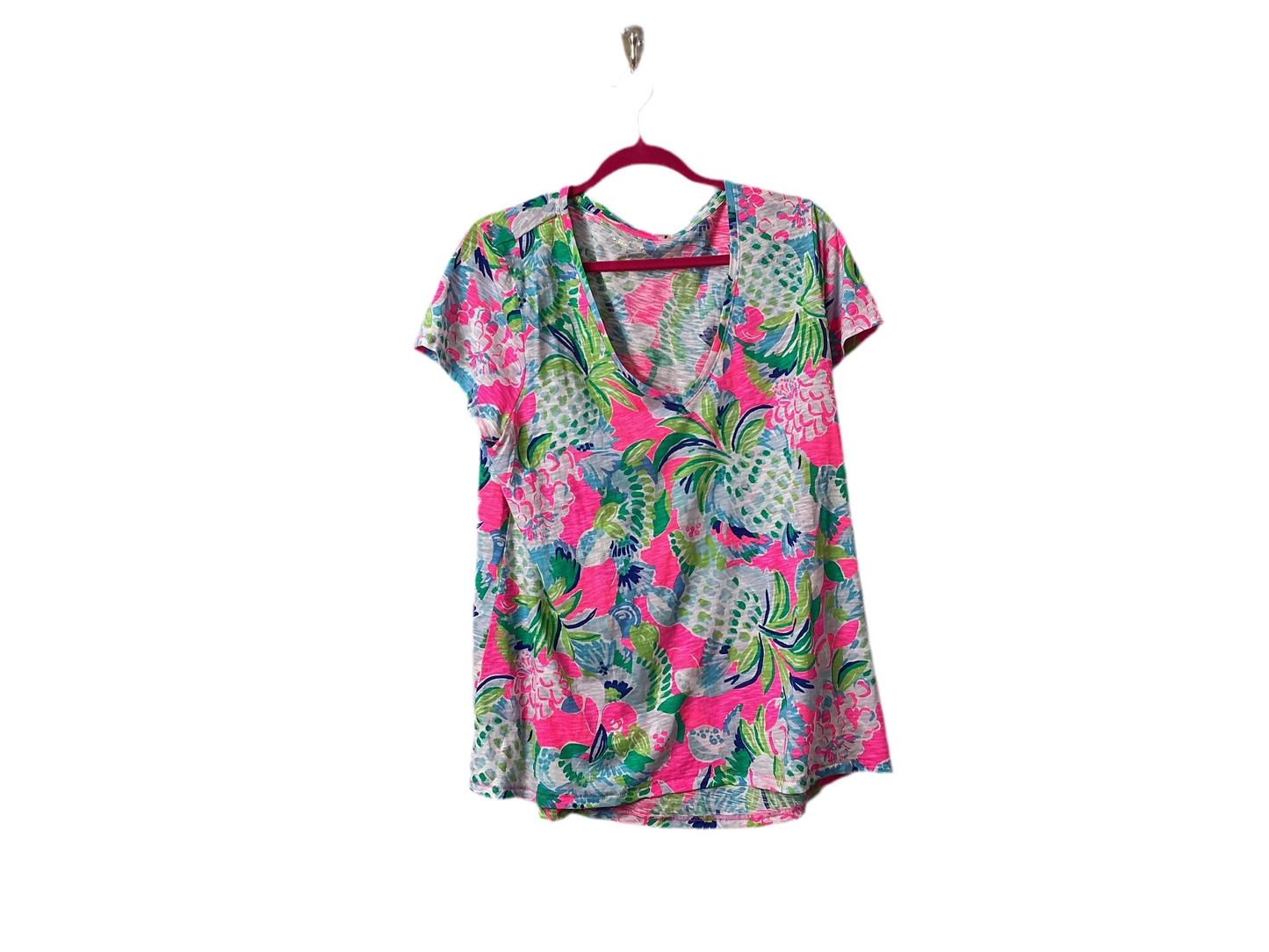Lilly Pulitzer Short Sleeve Top - Size XL