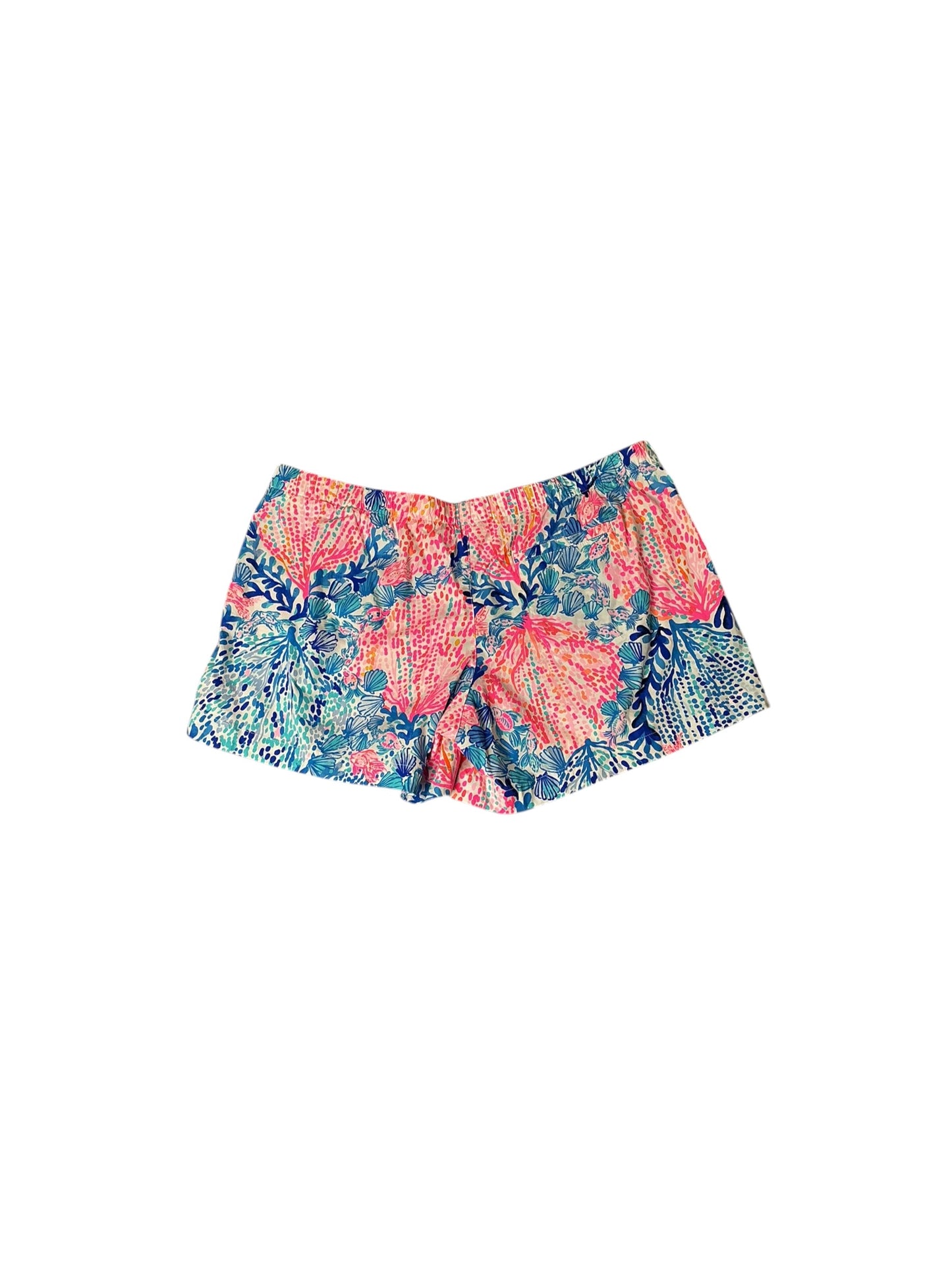 Lilly Pulitzer Ocean View Shorts Sway With Me - Size XL