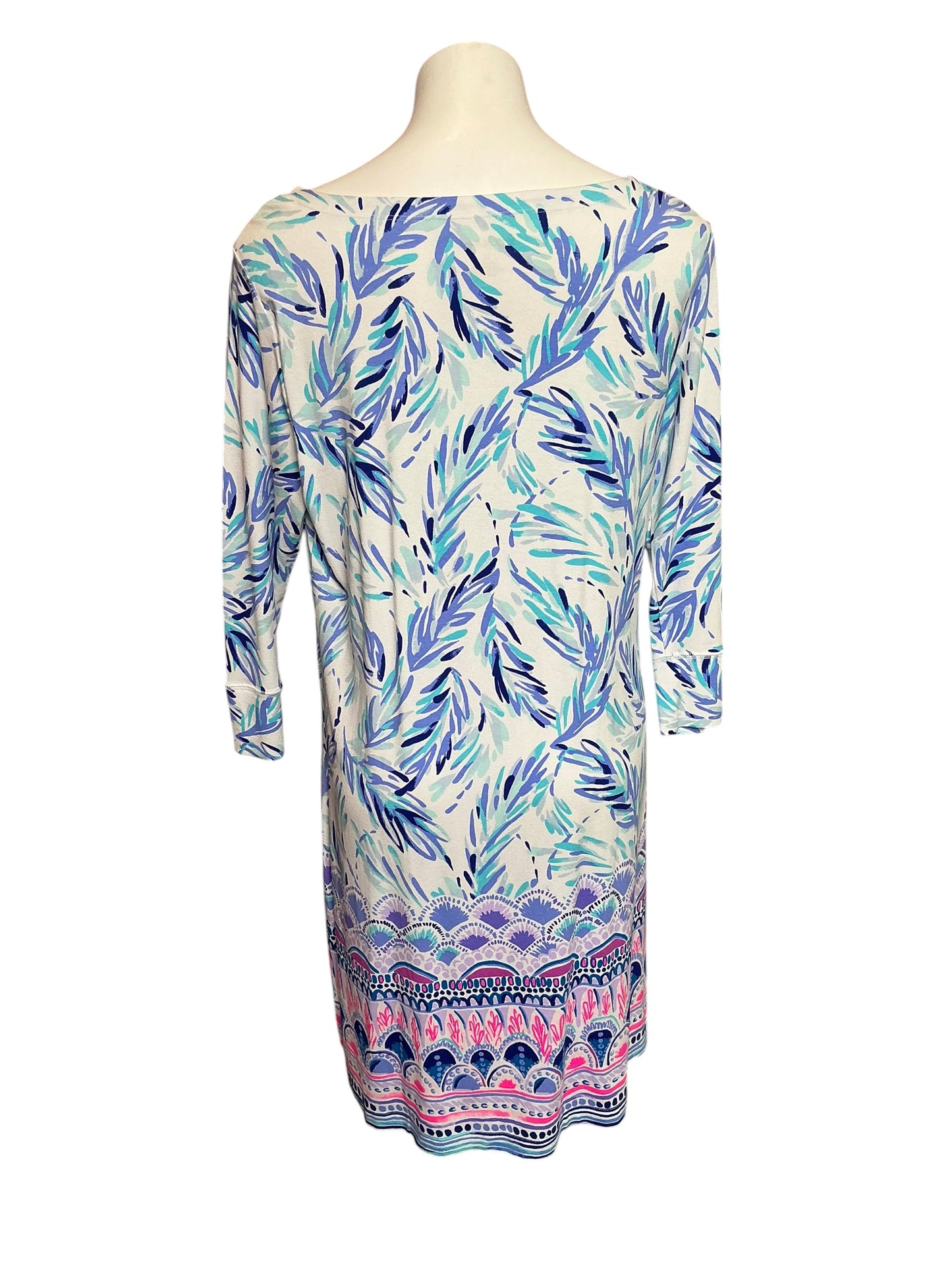Lilly Pulitzer NWT UPF 50+ Sophie Dress Resort White Flock Together - Size XL