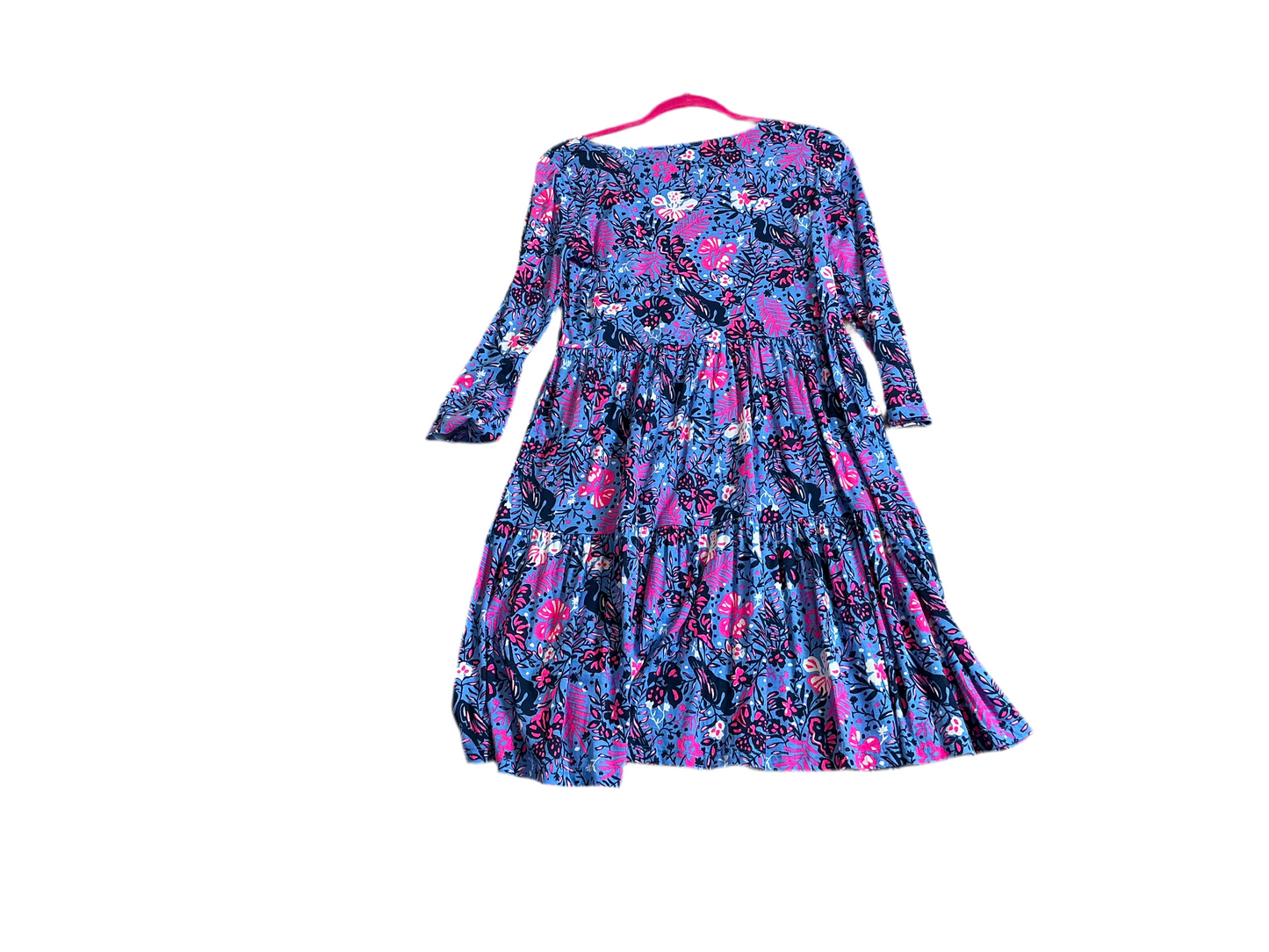 Lilly Pulitzer Geanna Swing dress in a blue and pink floral pattern - Size XS