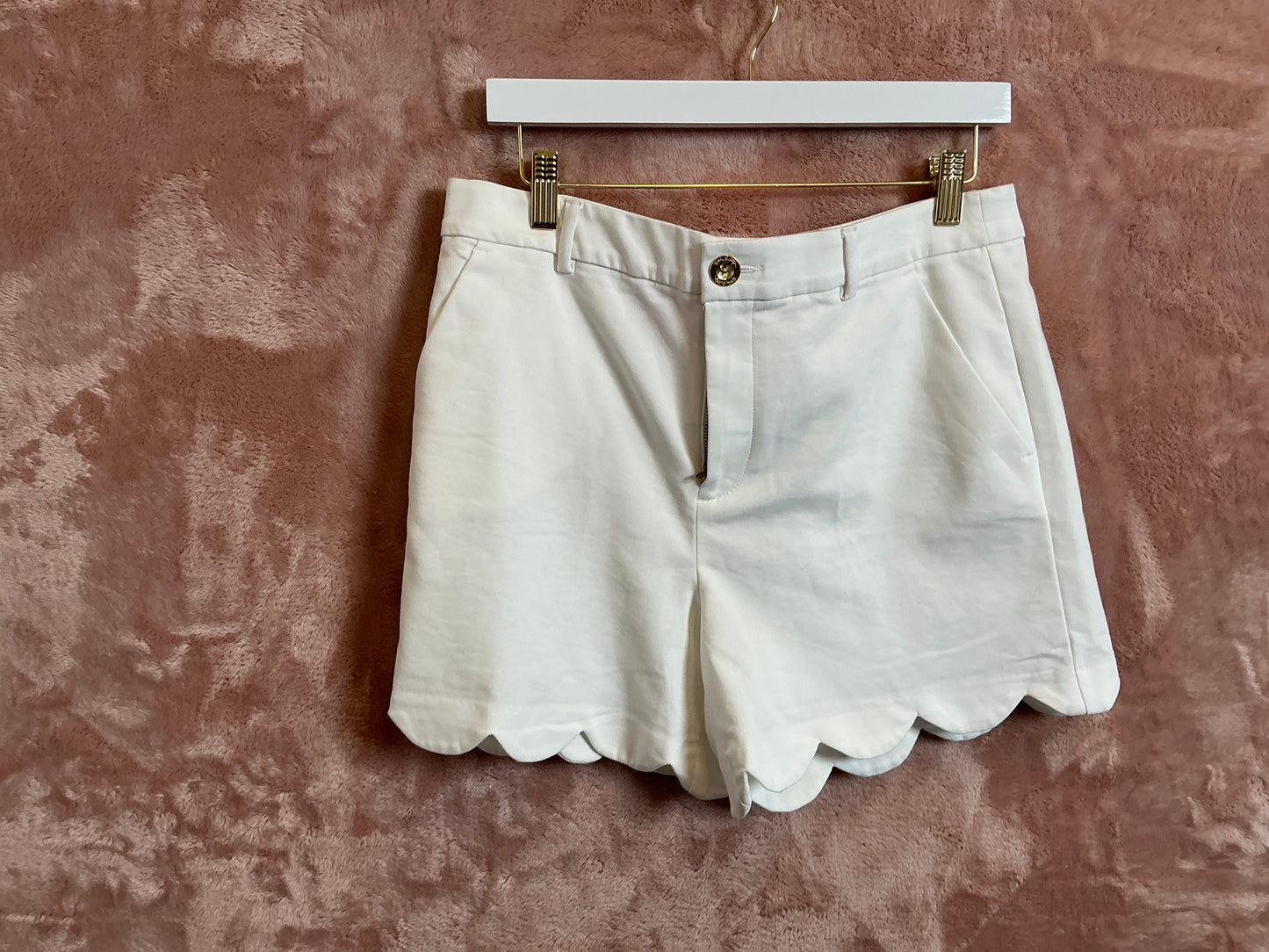 Lilly Pulitzer Short NWT - Buttercup High Rise Short - Resort White - Size 12